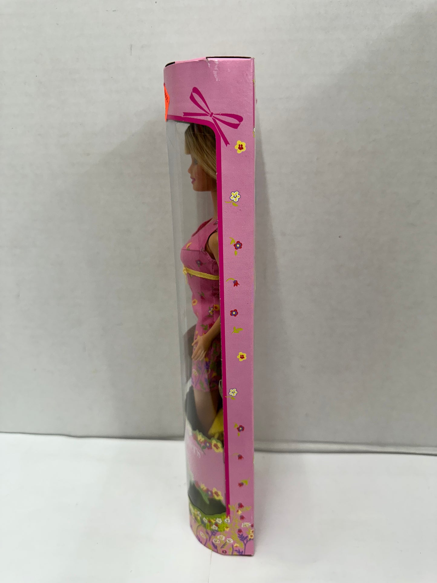 New 1999 Pretty Flowers Barbie 24652 Y2K Fashion Avenue Coupon Pink Flower Dress
