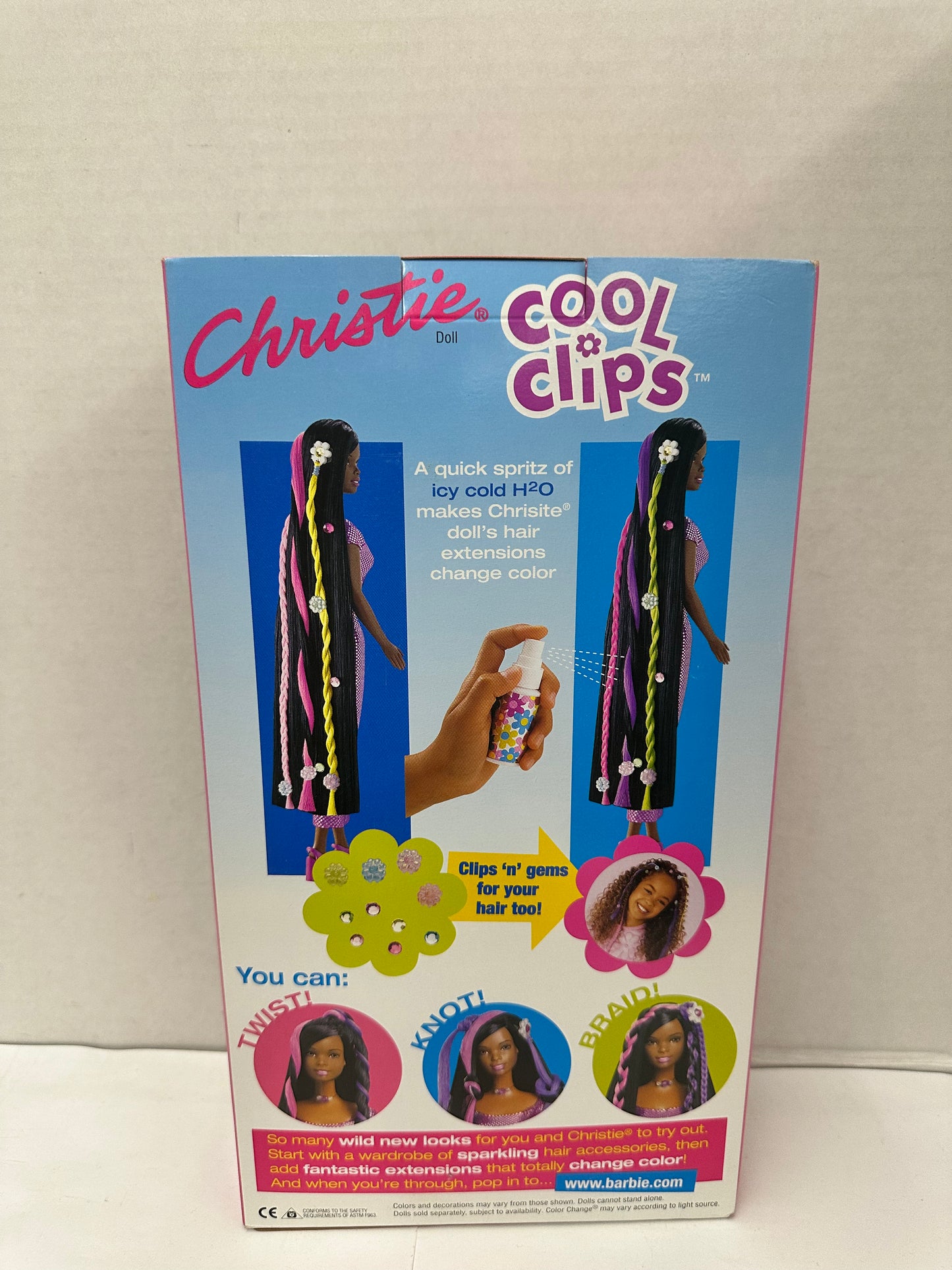 Mattel Barbie Christie Cool Clips Doll With Accessories