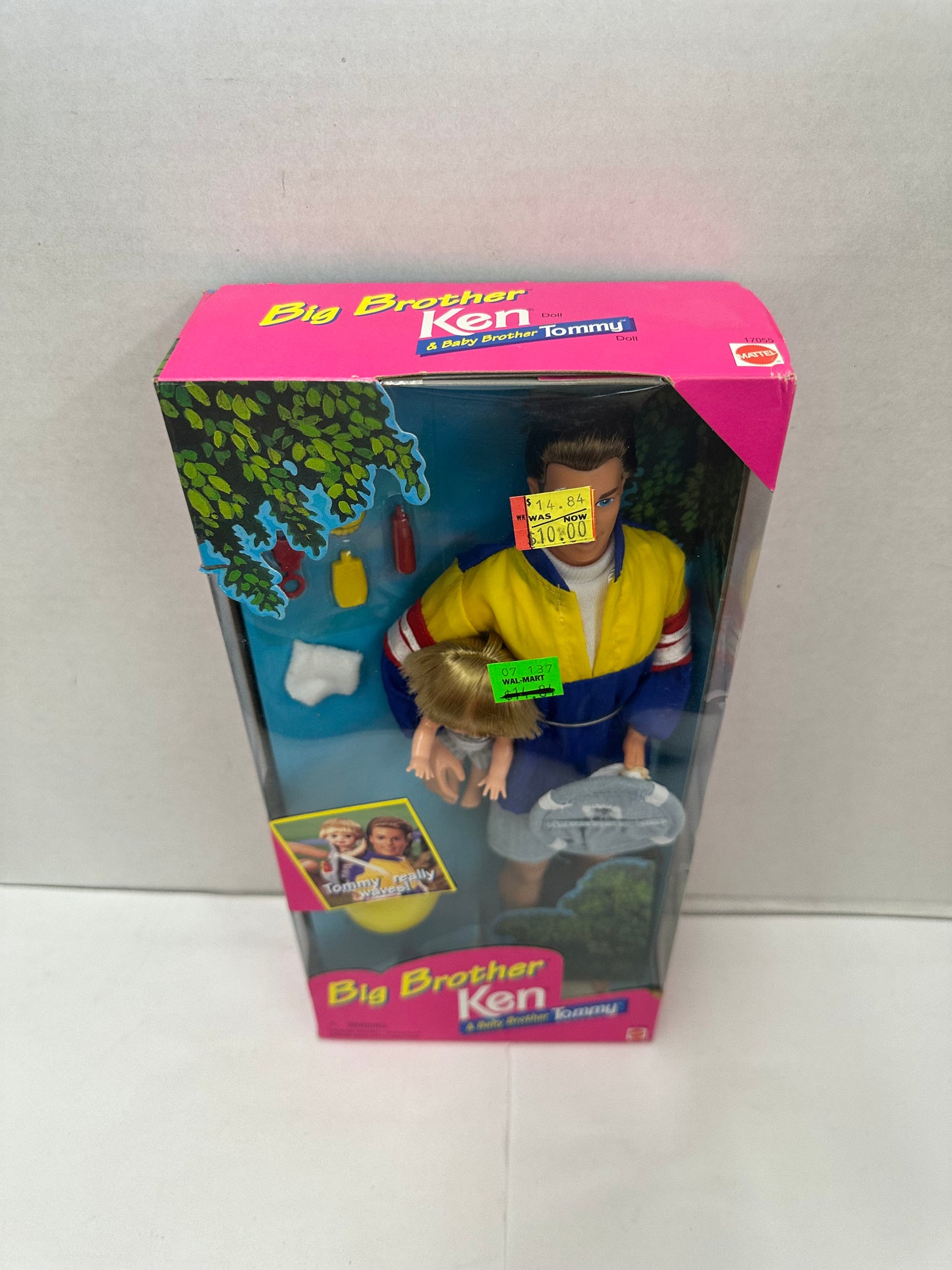 Vintage 1996 Barbie Big Brother Ken & Baby Brother Tommy #17055