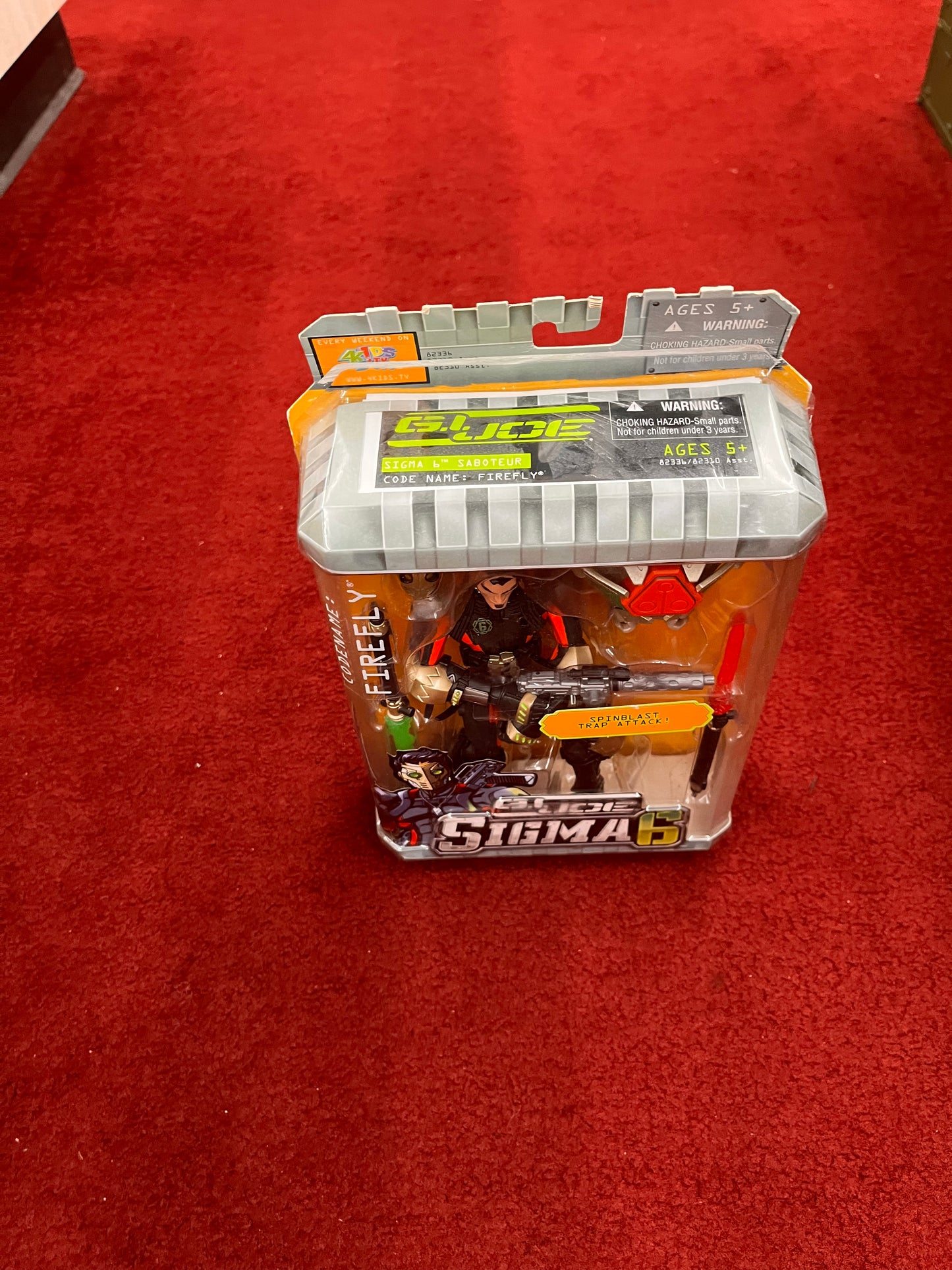 G.I. Joe Sigma 6 Saboteur Codename Firefly 2006 Hasbro Action Figure