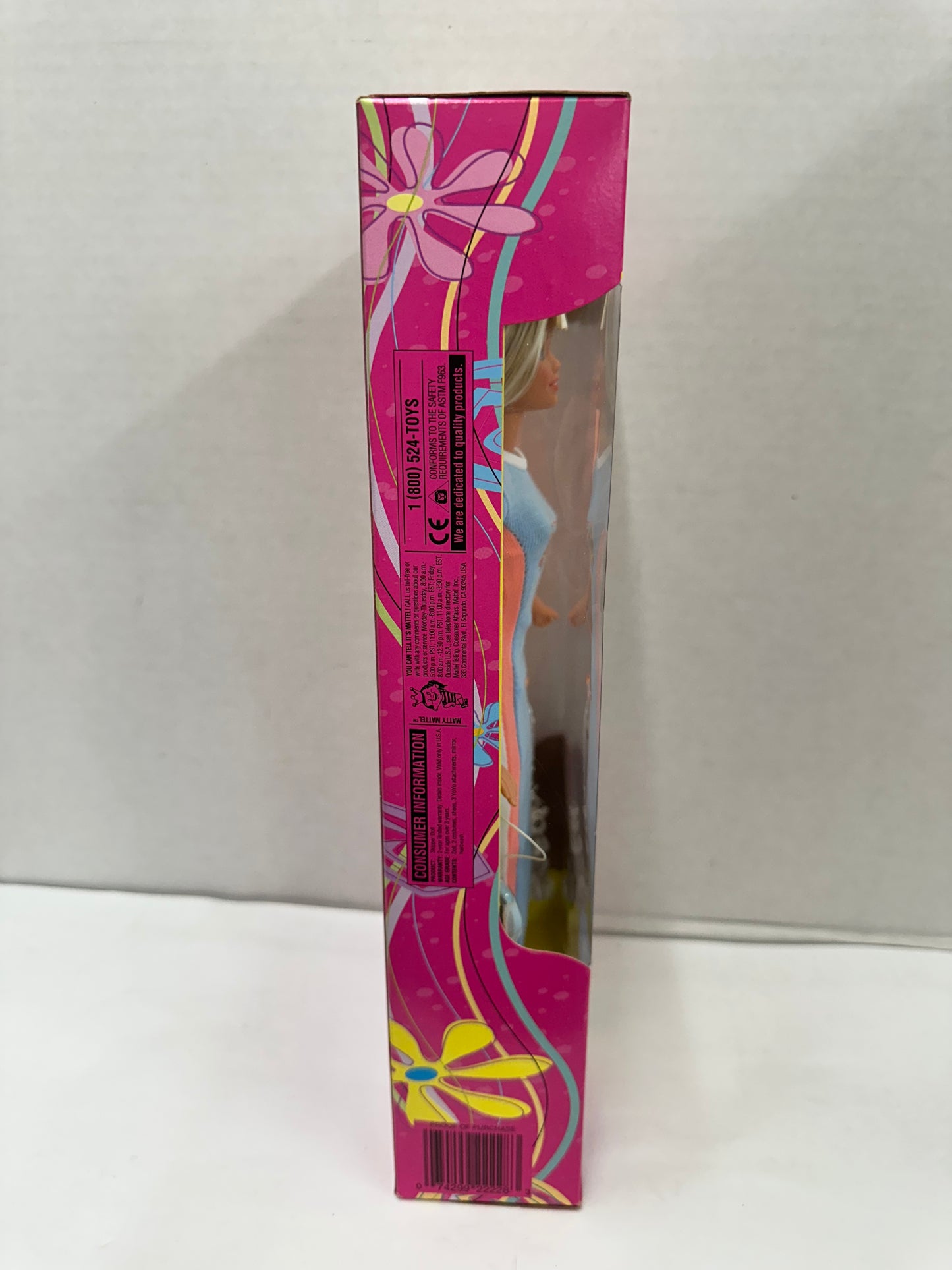 New In Box Barbie Doll Skipper Totally Yoyo 1998 Mattel #22228
