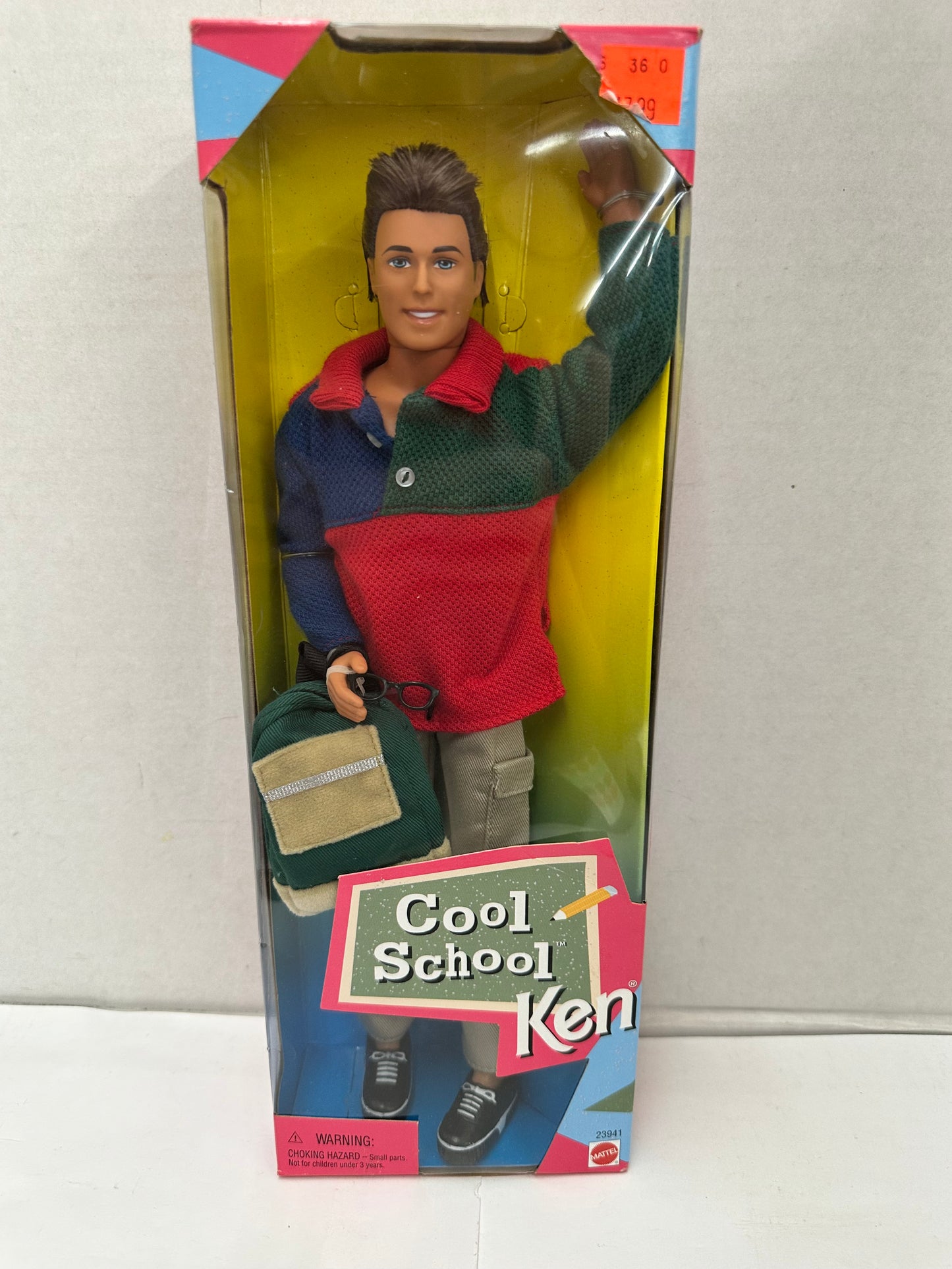 Cool School Ken Doll #23941 Mattel 1999 Barbie Friend