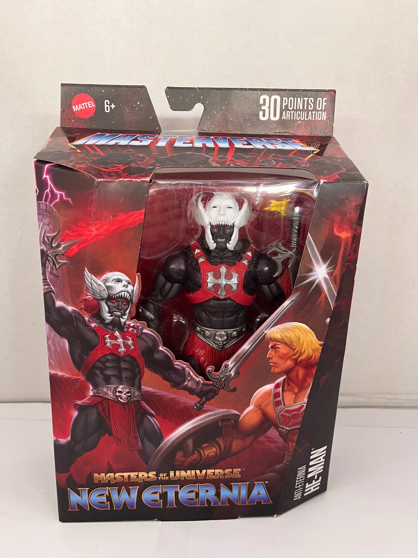 Mattel Masters Of The Universe Masterverse New Eternia Anti-Eternia He-Man MOTU
