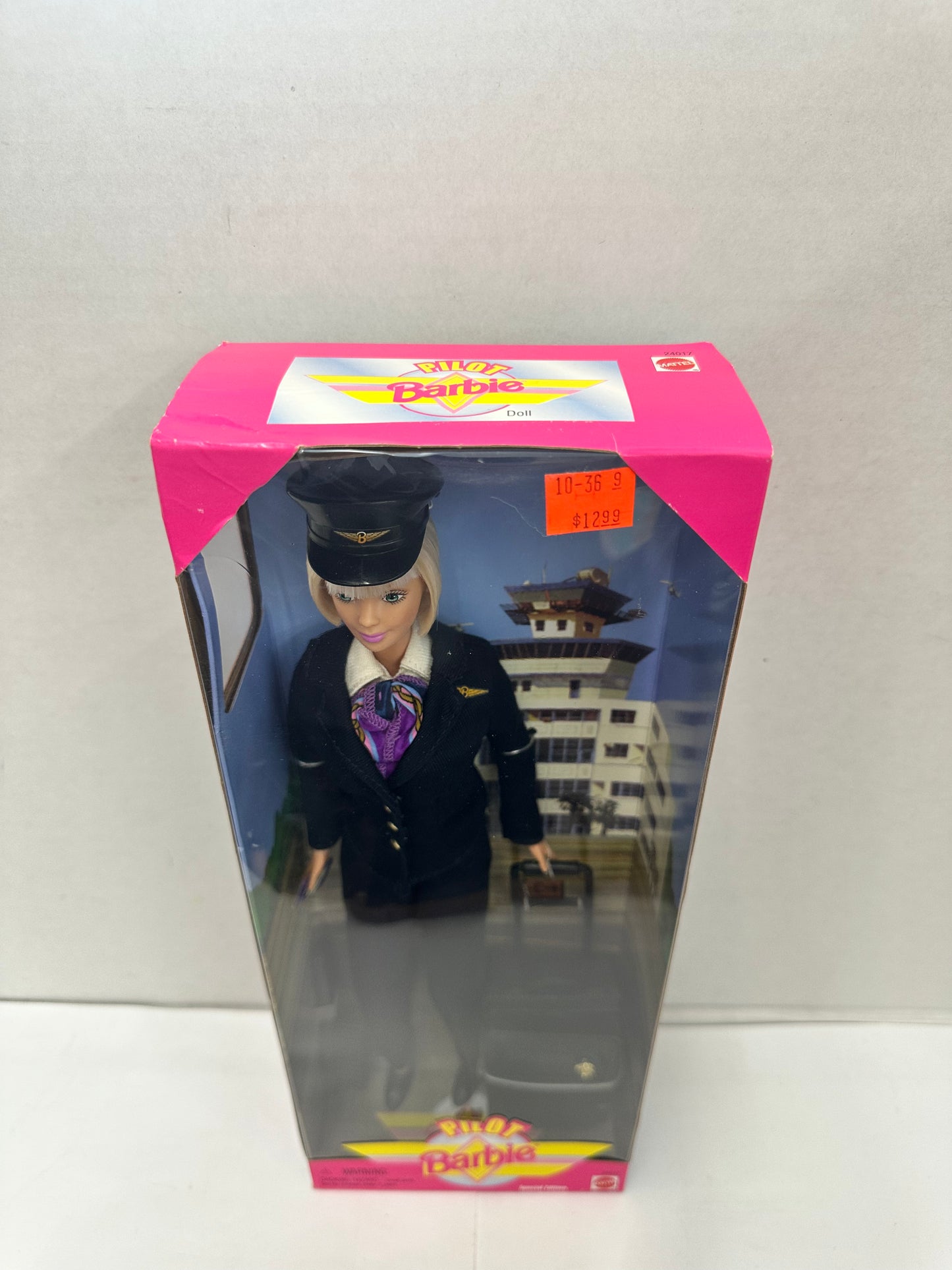 1999' Special Edition Pilot Barbie Doll #24017 Bob Haircut (New in Box)