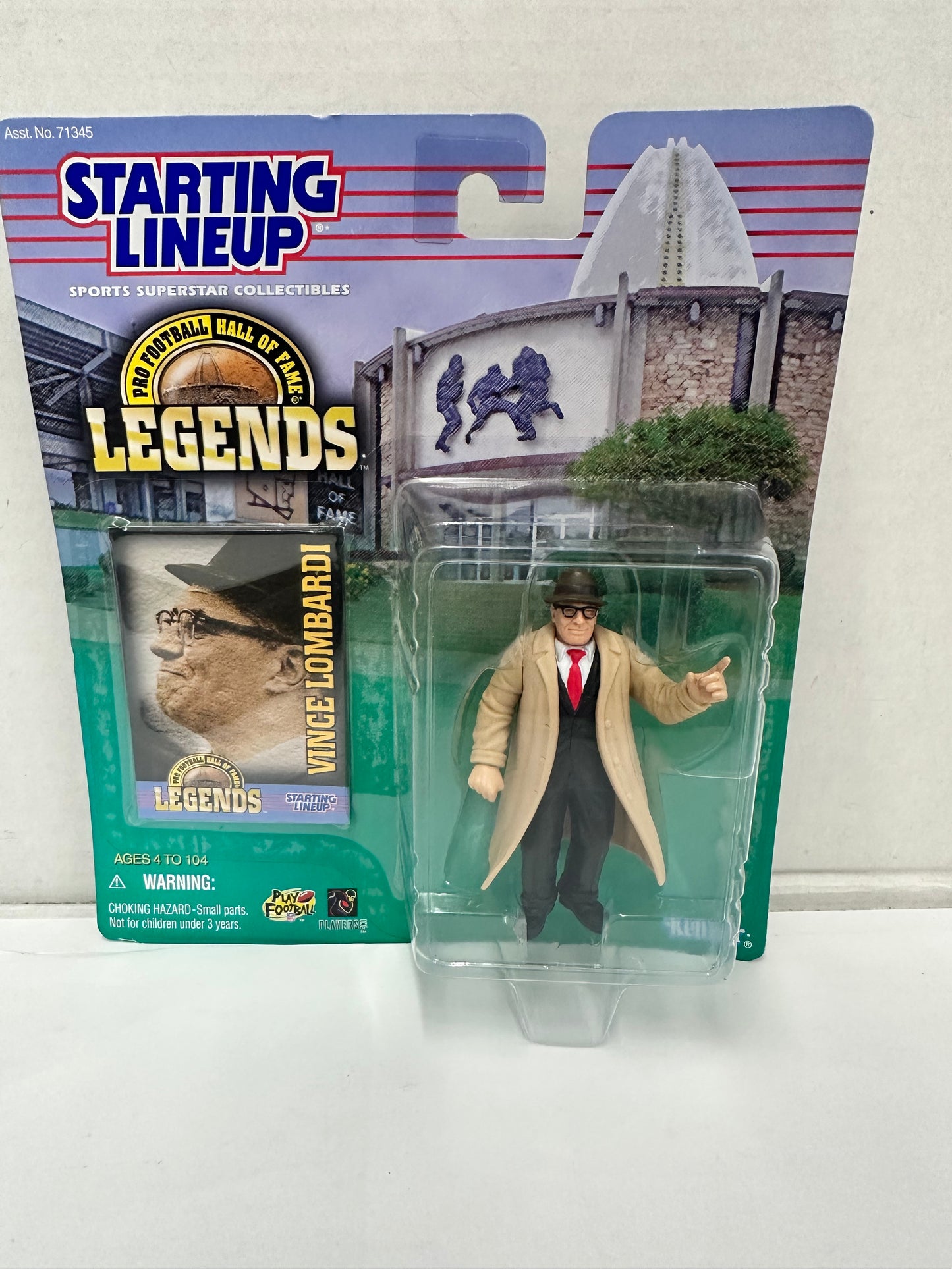 Kenner ~ Starting Lineup ~ HOF Legends Vince Lombardi