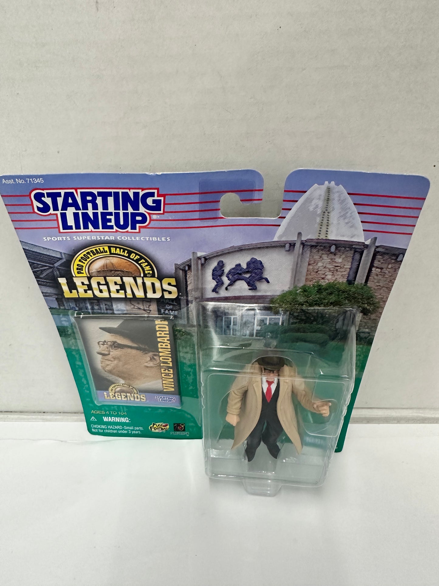 Kenner ~ Starting Lineup ~ HOF Legends Vince Lombardi