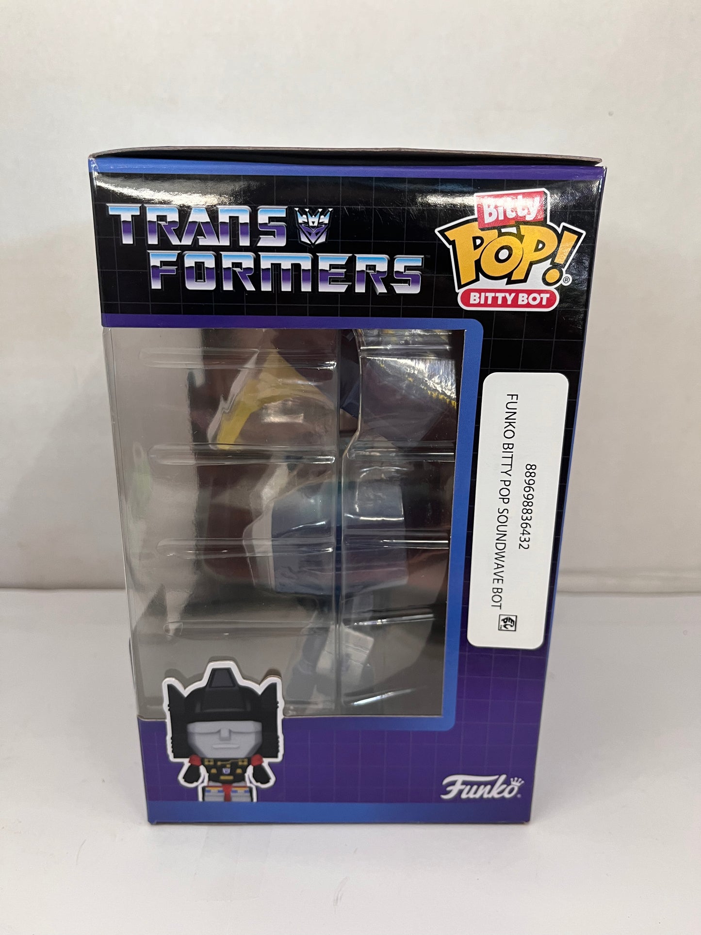 Funko Multiple: Transformers - Bitty Pop! Bitty Bot Soundwave with Rumble