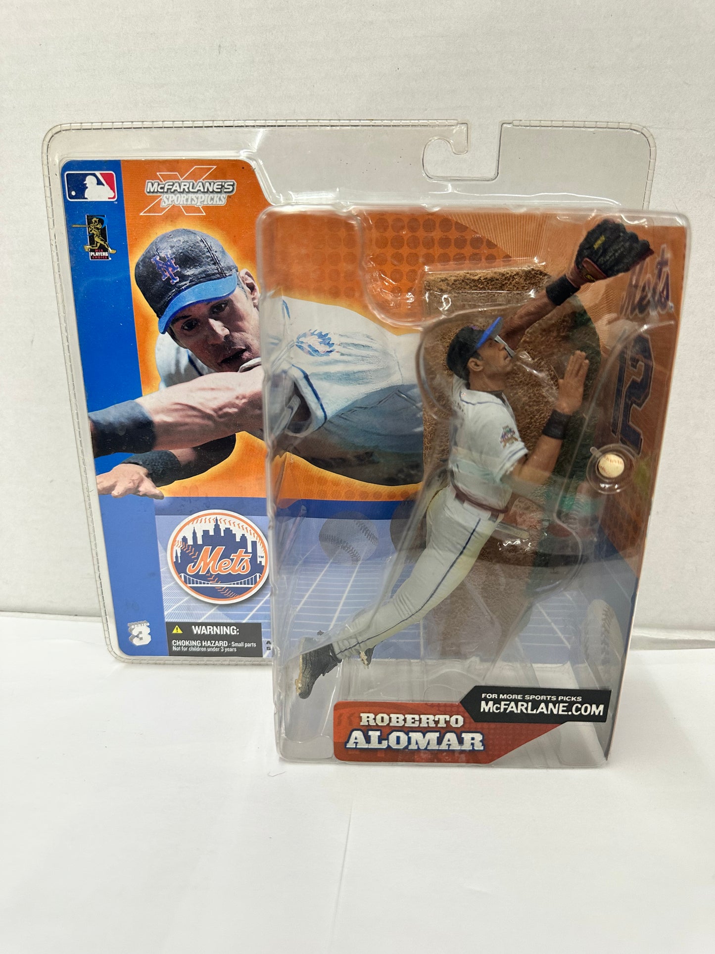 Roberto Alomar NY Mets McFarlane Figurine MLB
