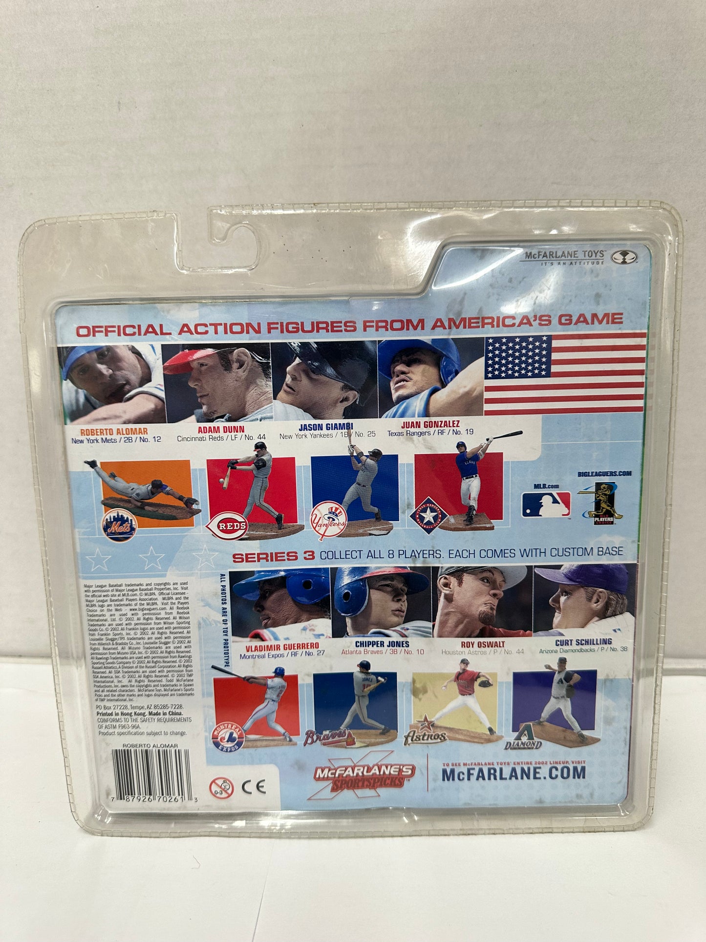 Roberto Alomar NY Mets McFarlane Figurine MLB