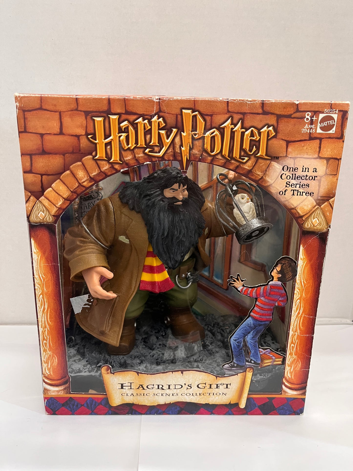 Vintage 2001 Mattel Harry Potter Hagrid's Gift Classic Scenes Collection