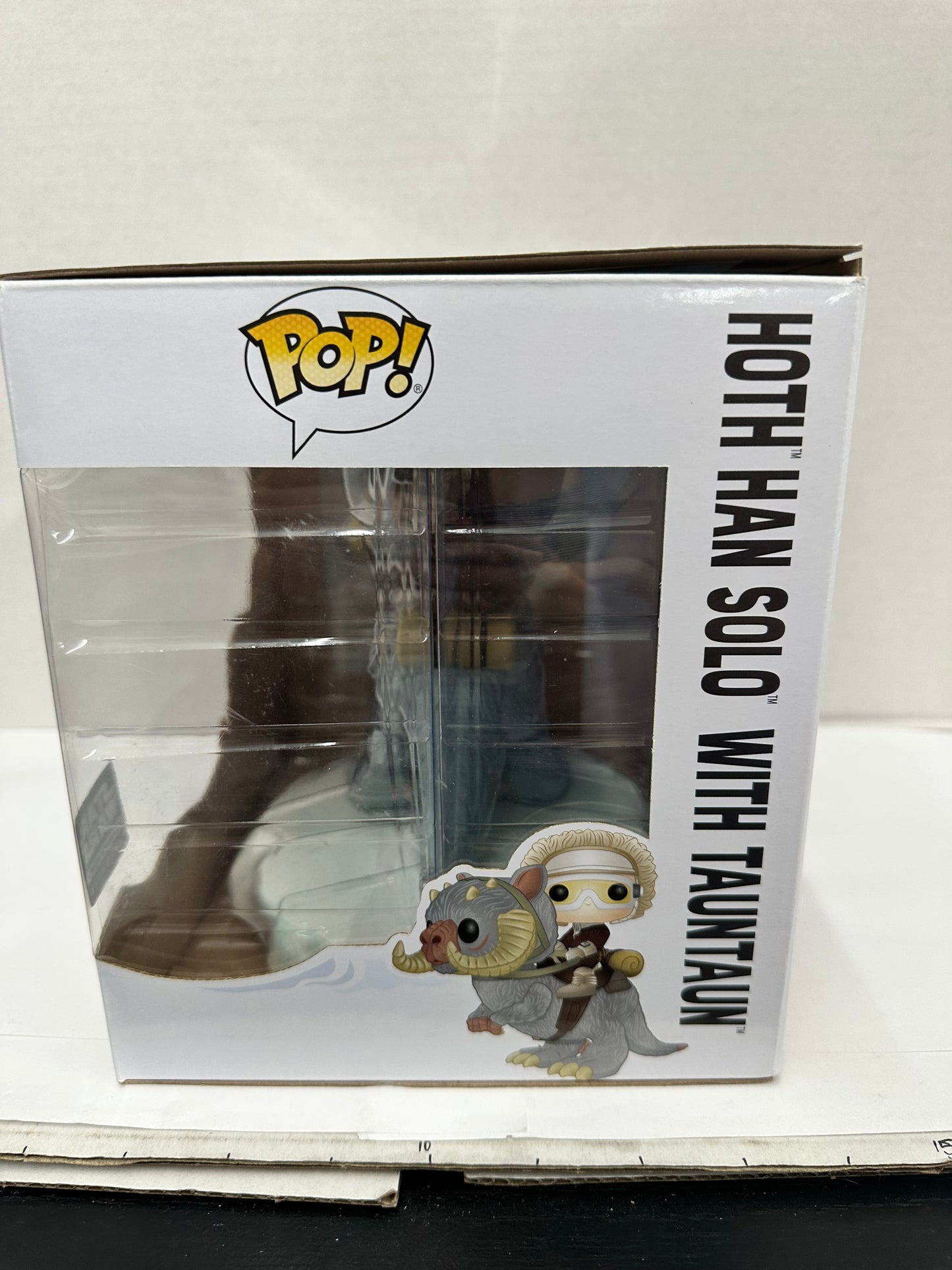 "Star Wars" Funko Pop Vinyl - #125 Han Solo (Hoth) with Tauntaun NEW Exclusive