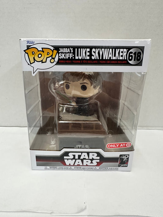Funko Pop! Deluxe: Jabba's Skiff: Luke Skywalker Target Exclusive #618