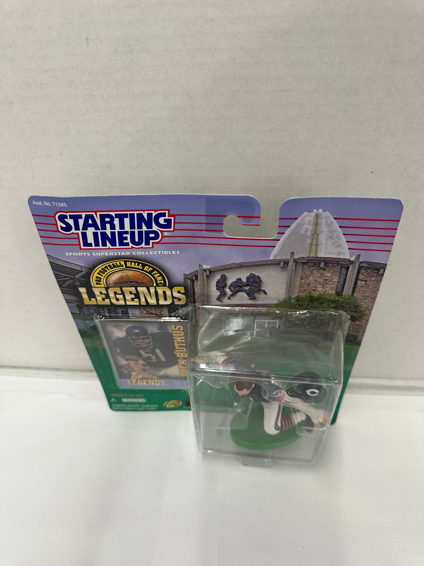 1998 Starting Line Up NFL Legends Dick Butkus Chicago Bears Sealed