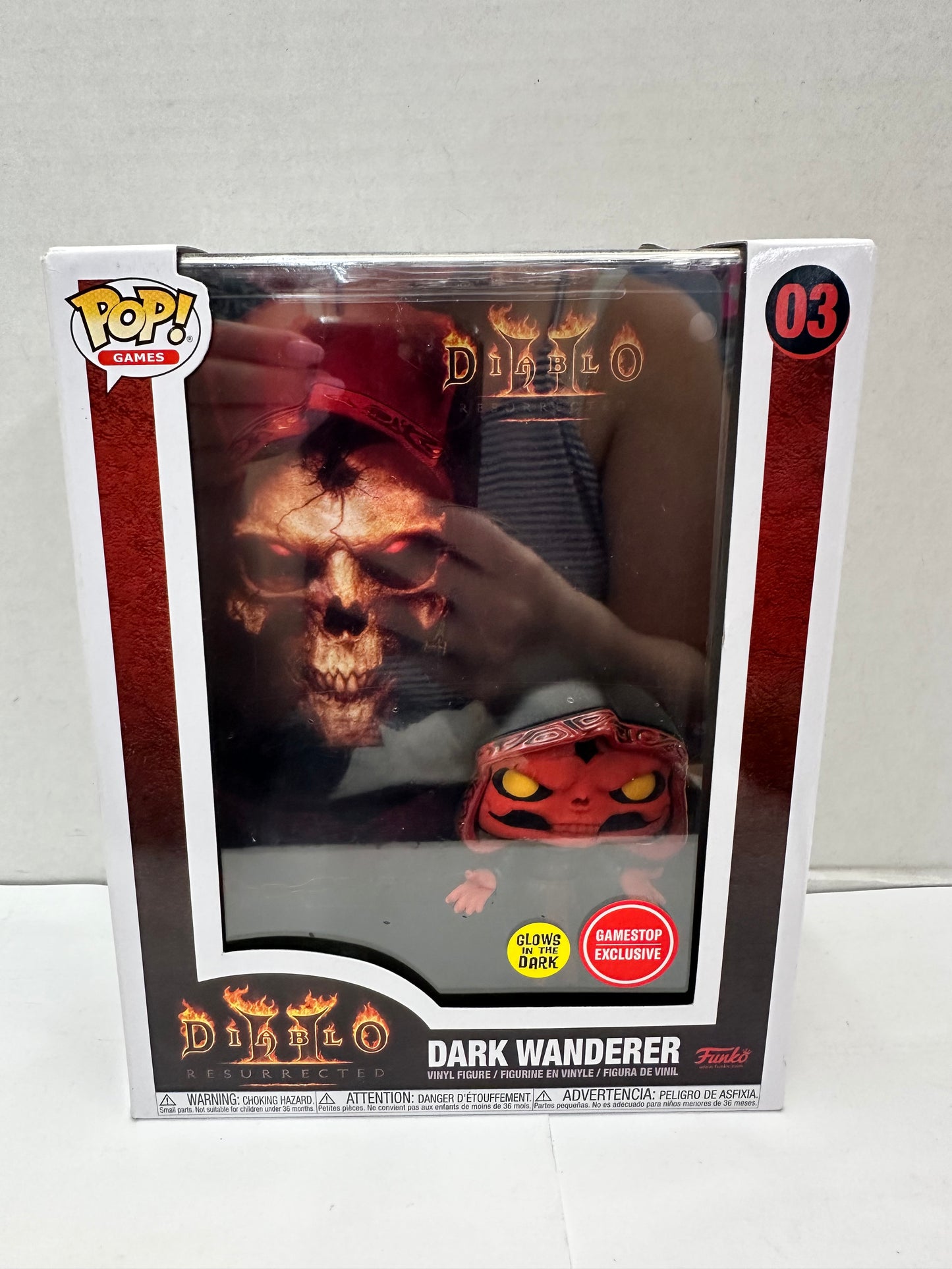 Funko Pop: Diablo II Resurrected - Dark Wanderer #03 Glow GameStop Exclusive