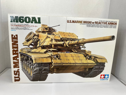 Tamiya 1/35 Scale US Marine M60A1 Plastic Model Kit 35157