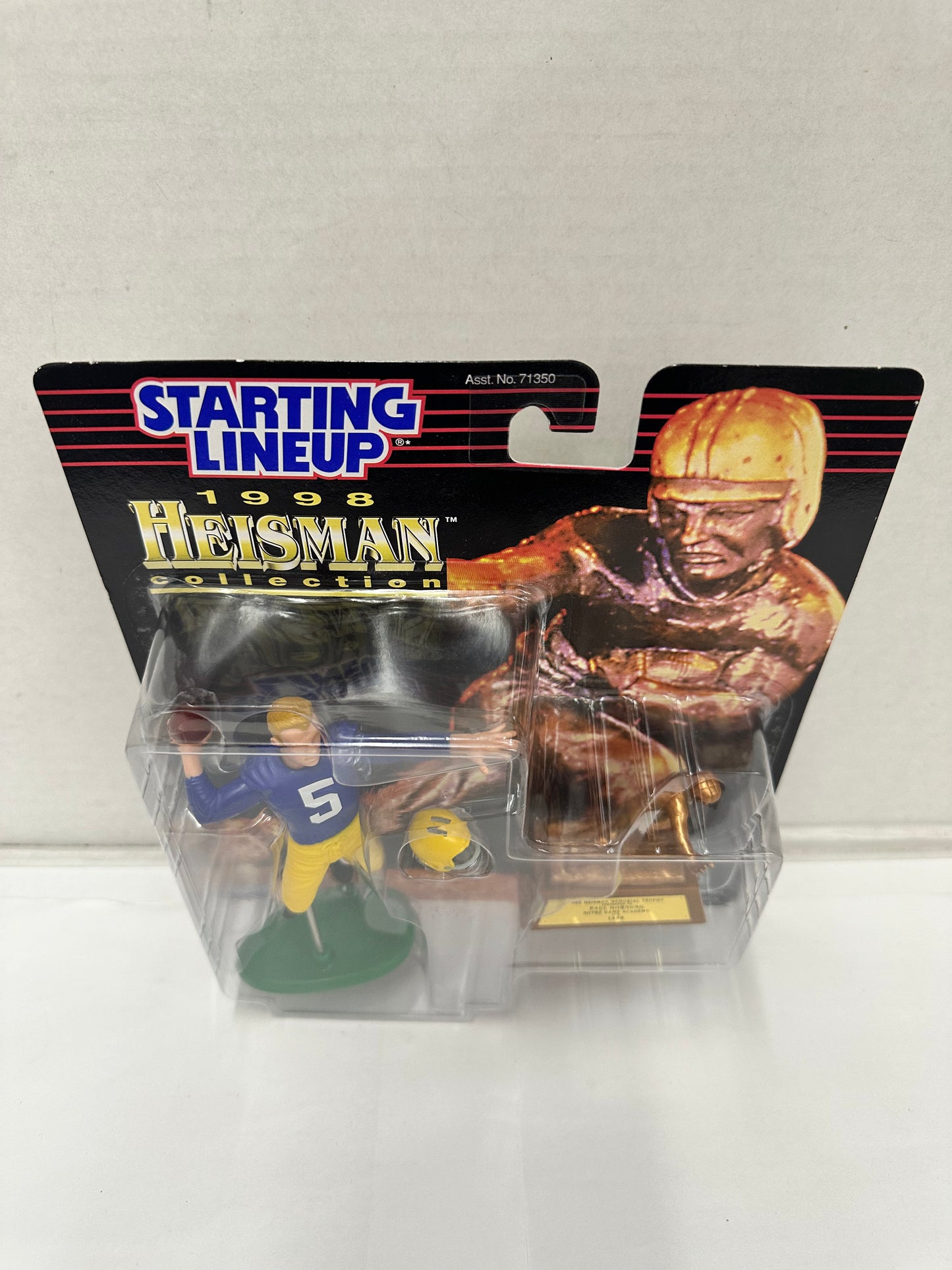 1998 Starting Lineup NCAA Heisman Collection Paul Hornung Notre Dame Figure