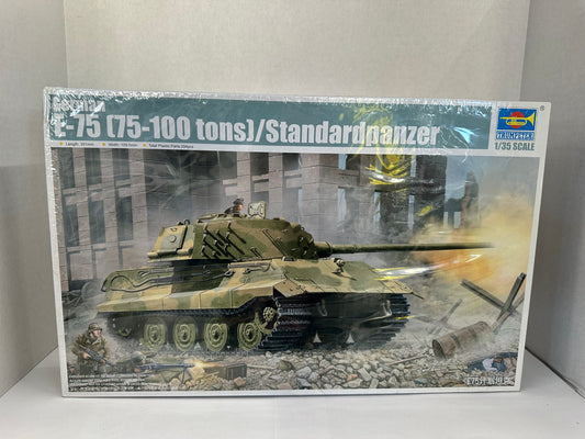Trumpeter 1/35 Model Tank Kit German E-75 75-100 Tons Standardpanzer 01538