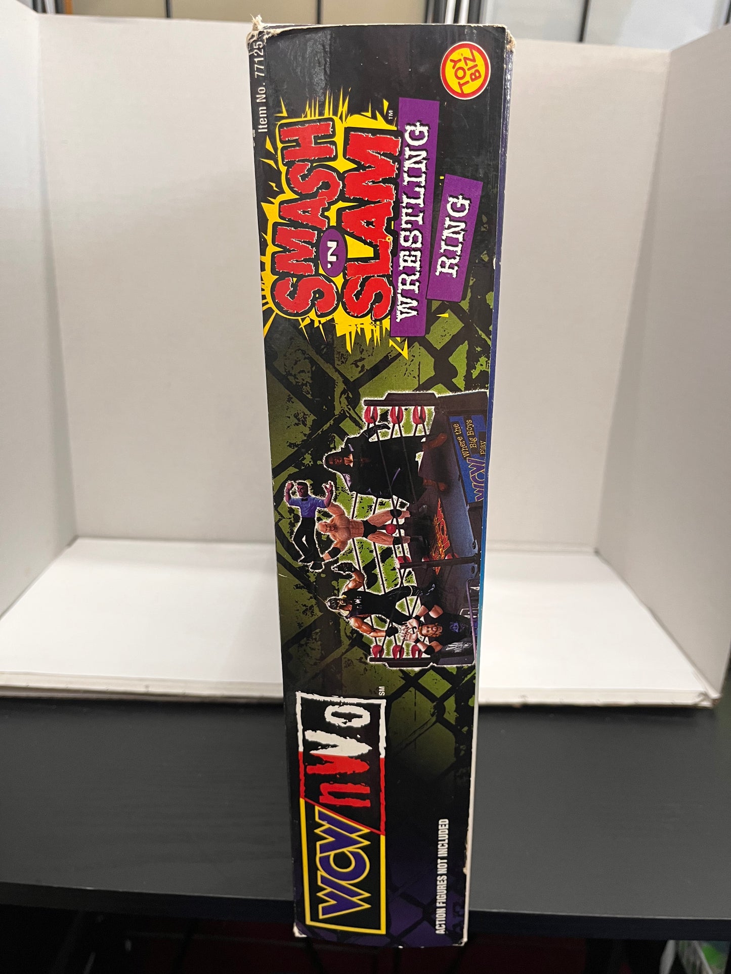 RARE 1999 WCW NWO Smash n Slam Wrestling Ring Toy Biz