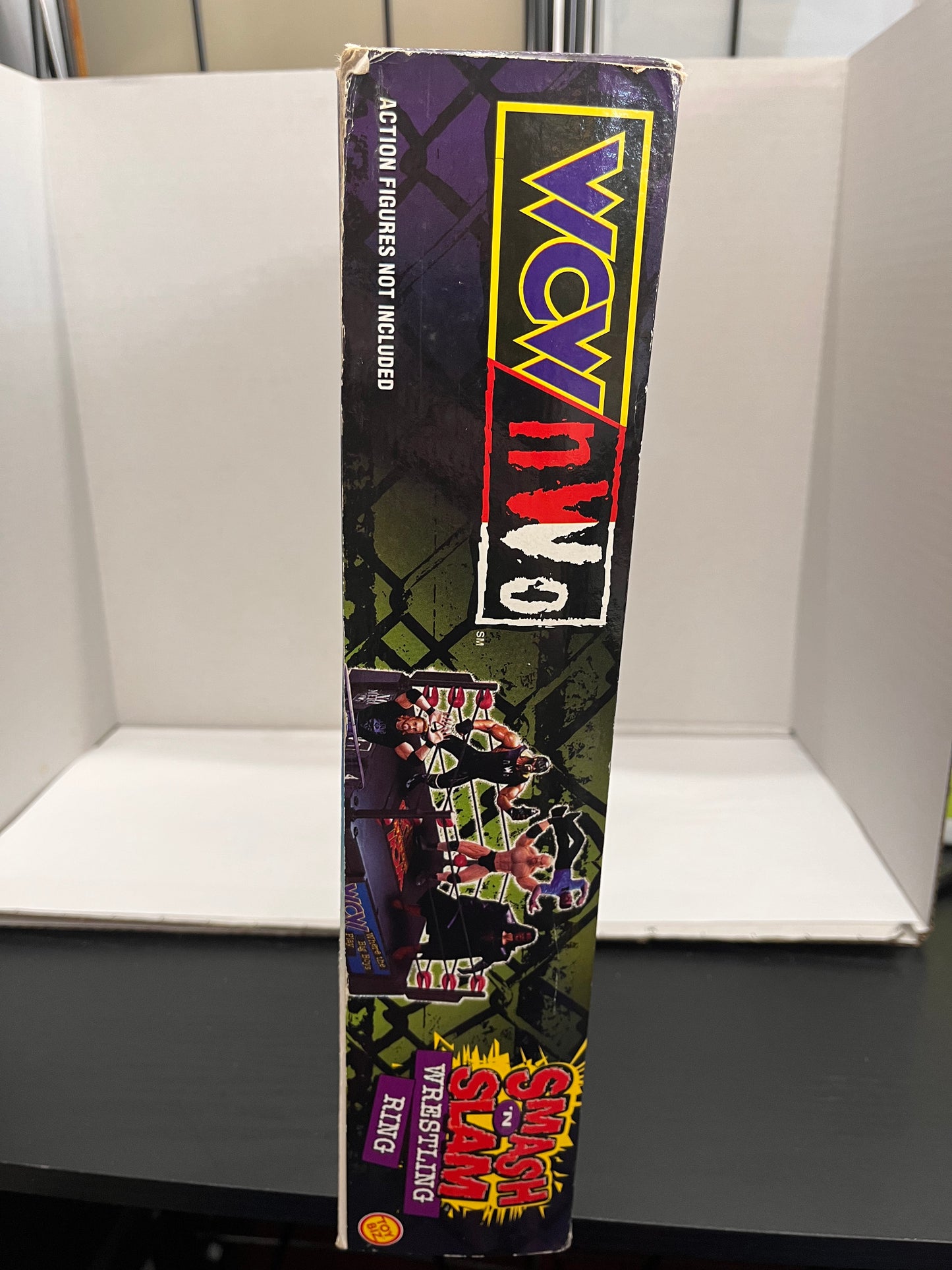 RARE 1999 WCW NWO Smash n Slam Wrestling Ring Toy Biz