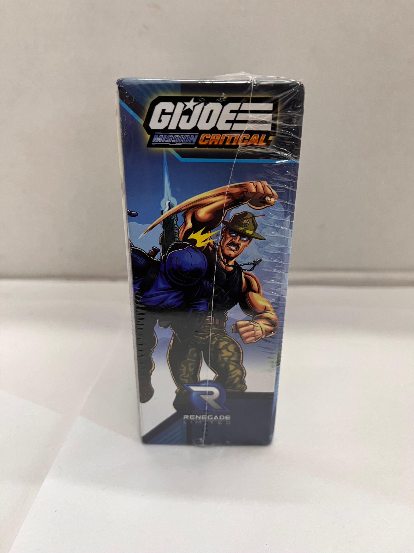 G.I. JOE Mission Critical Sgt Slaughter Figure Pack Board Card Tabletop Game