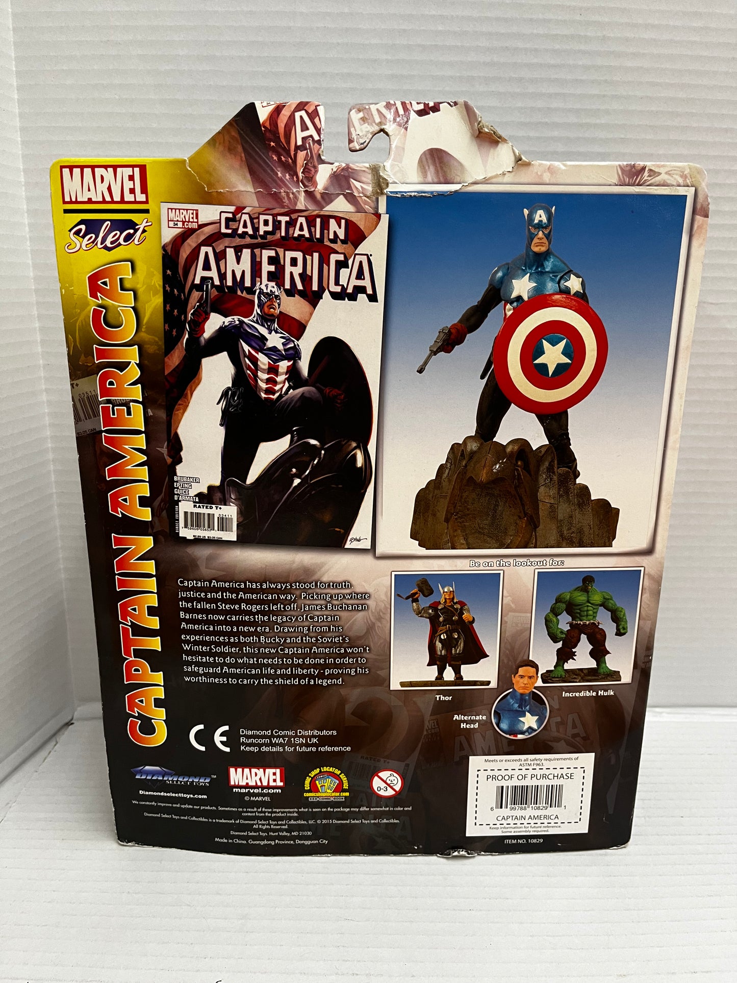 Marvel Select Captain America BUCKY BARNES