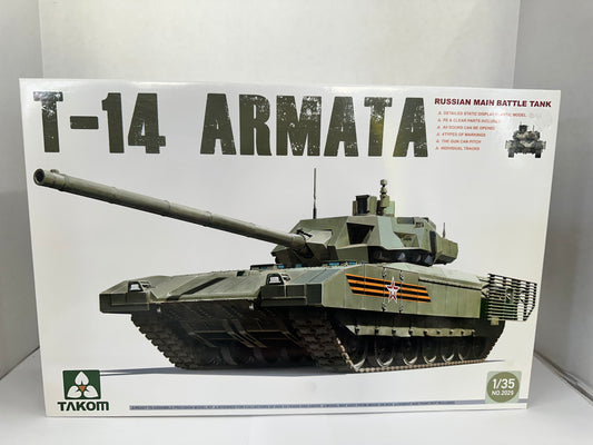 Takom 1/35 2029 T-14 ARMATA Russian Main Battle Tank Complete Kit