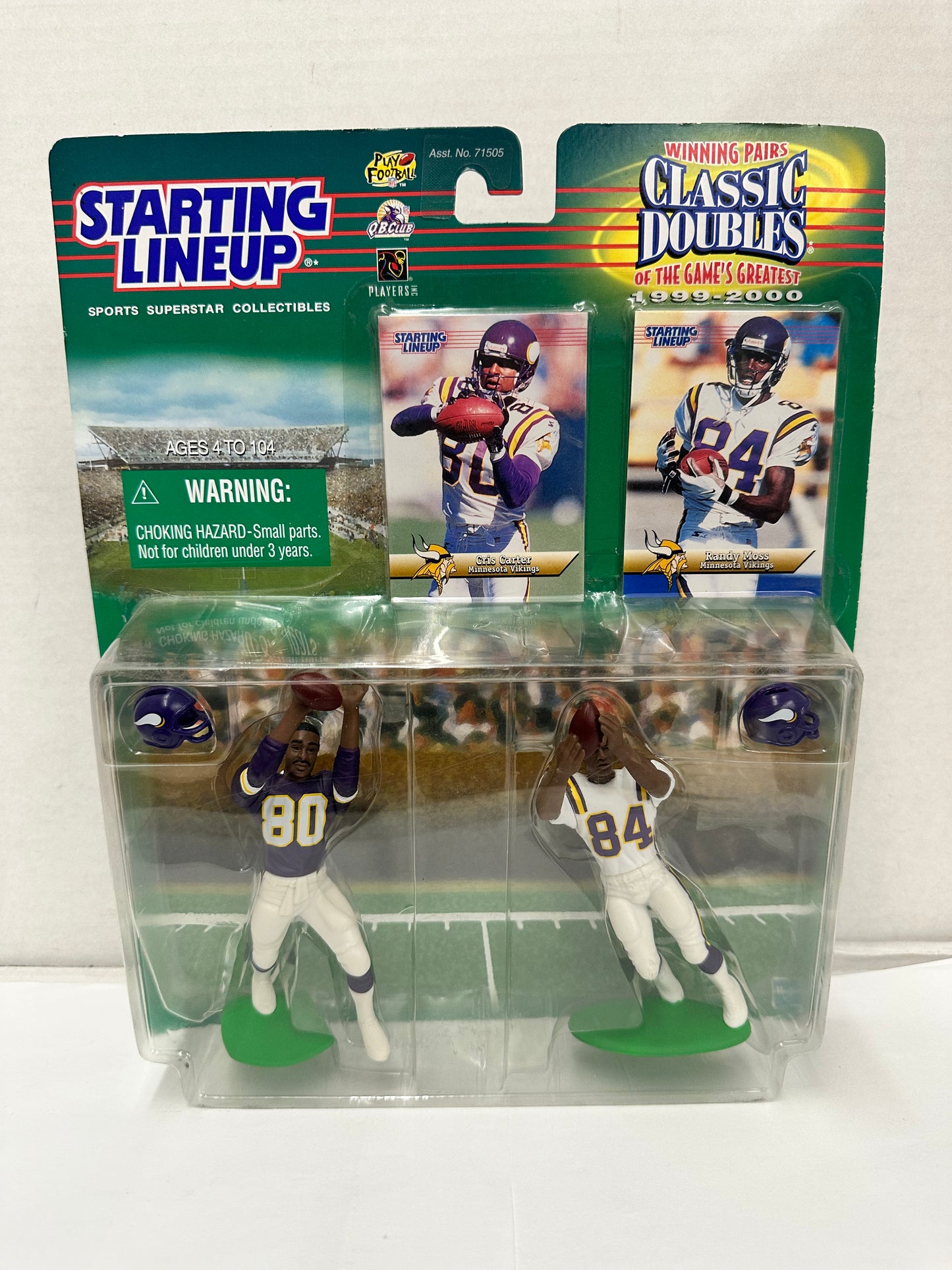 Starting Lineup Winning Pairs Classic Doubles Cris Carter Randy Moss