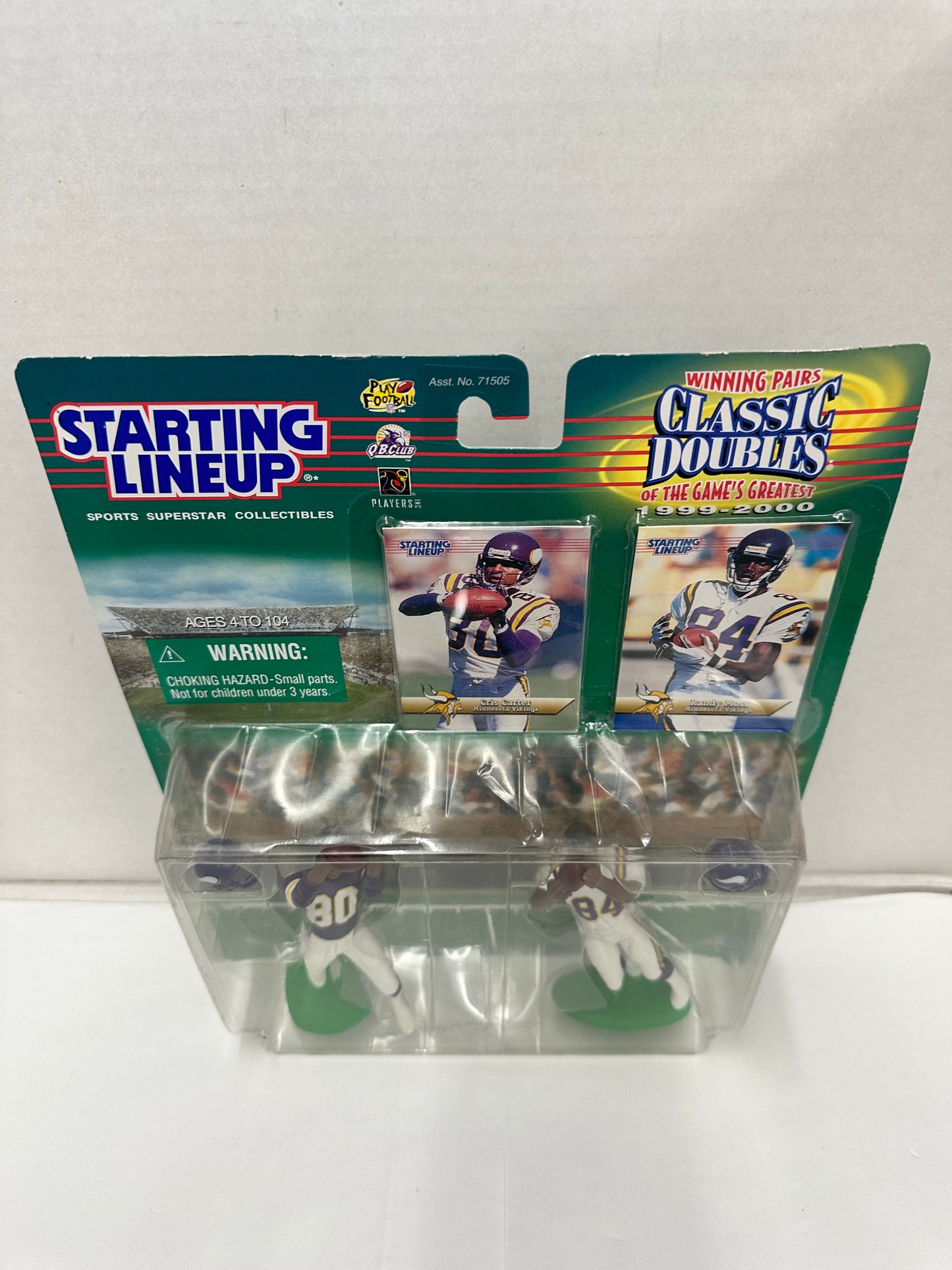 Starting Lineup Winning Pairs Classic Doubles Cris Carter Randy Moss