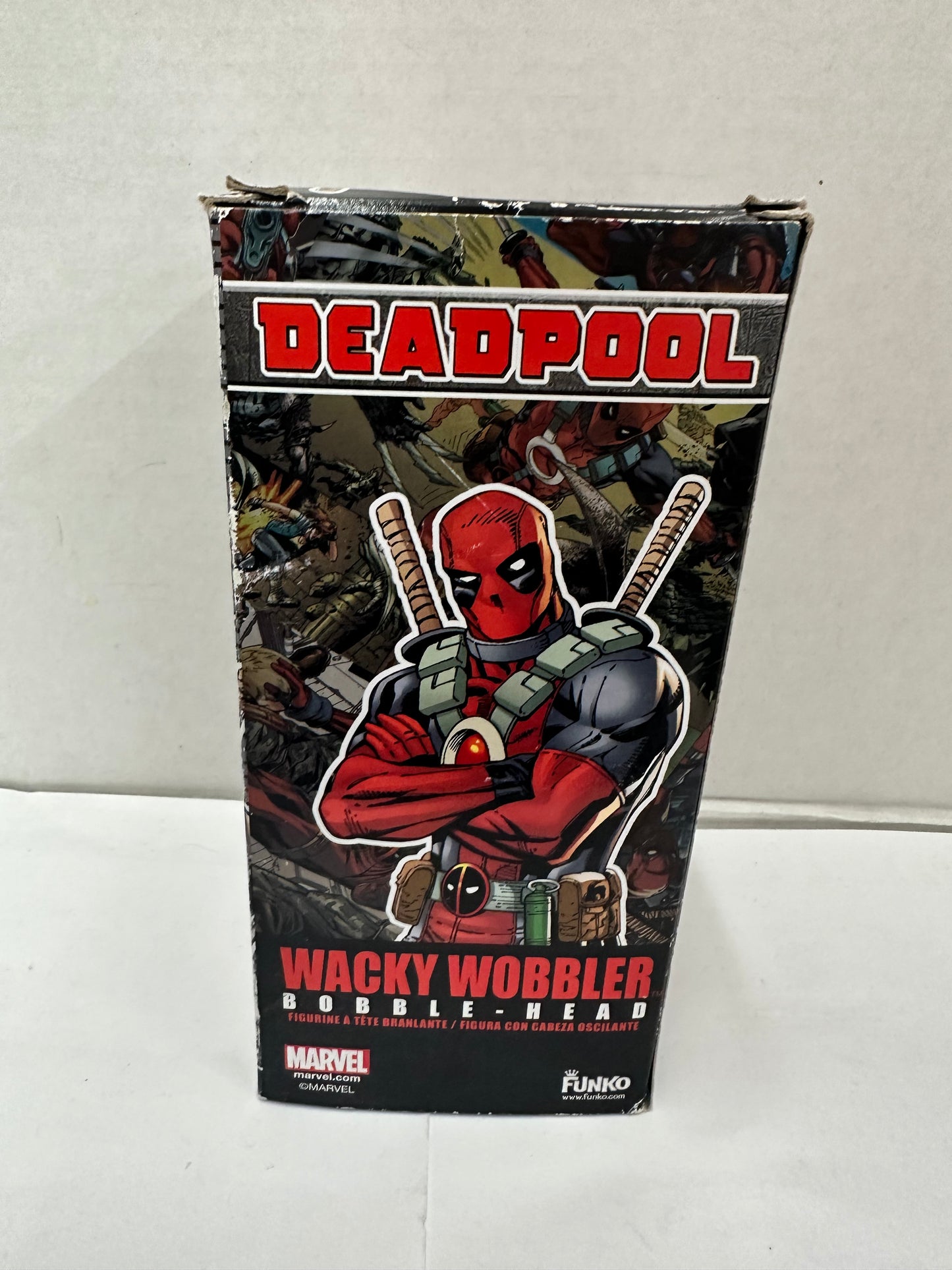 Funko Wacky Wobbler Deadpool PX Previews Exclusive Marvel Bobble-Head Vinyl