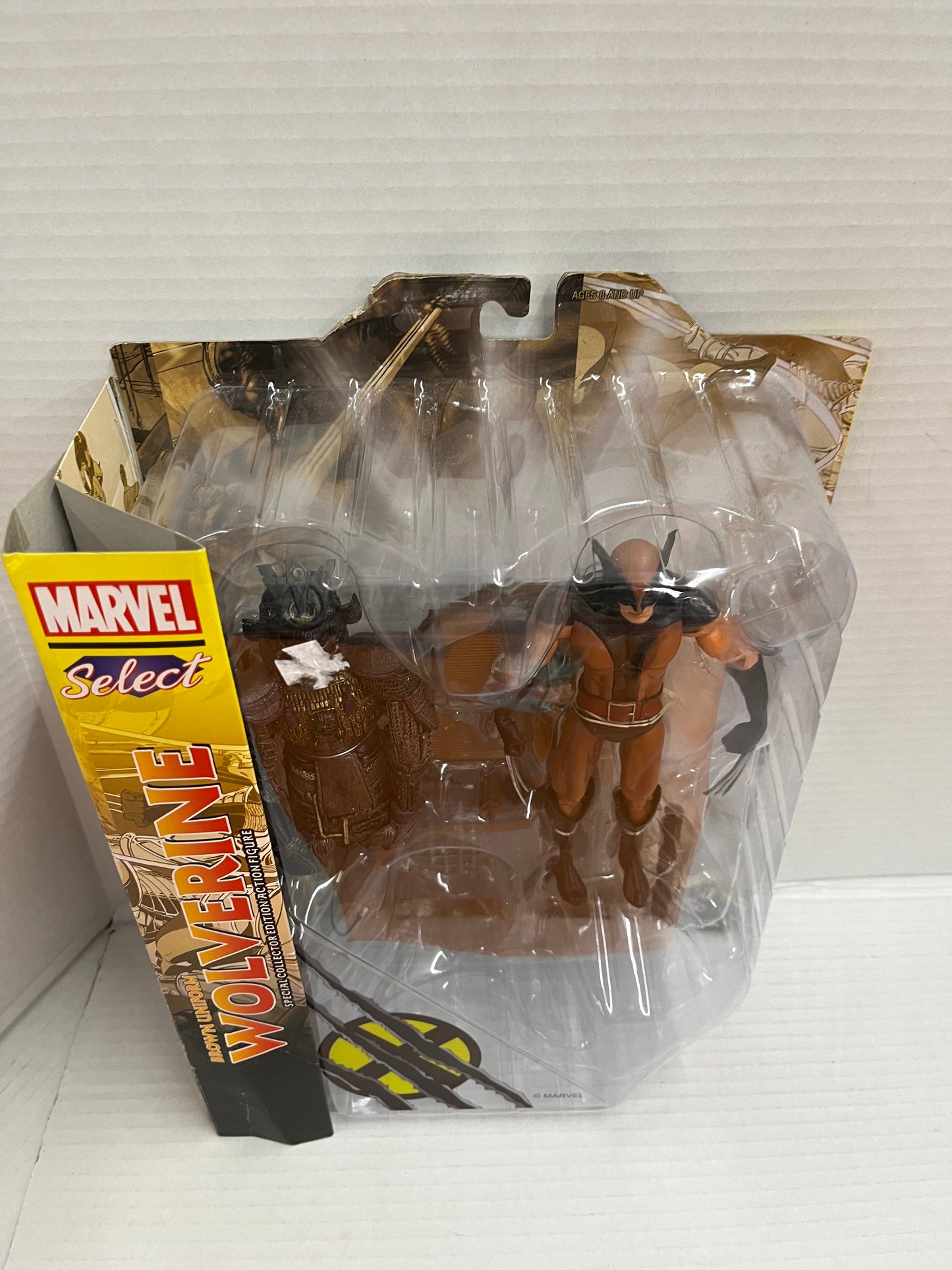 Select Marvel - Wolverine Brown Suit Action Figure Collectors Edition!