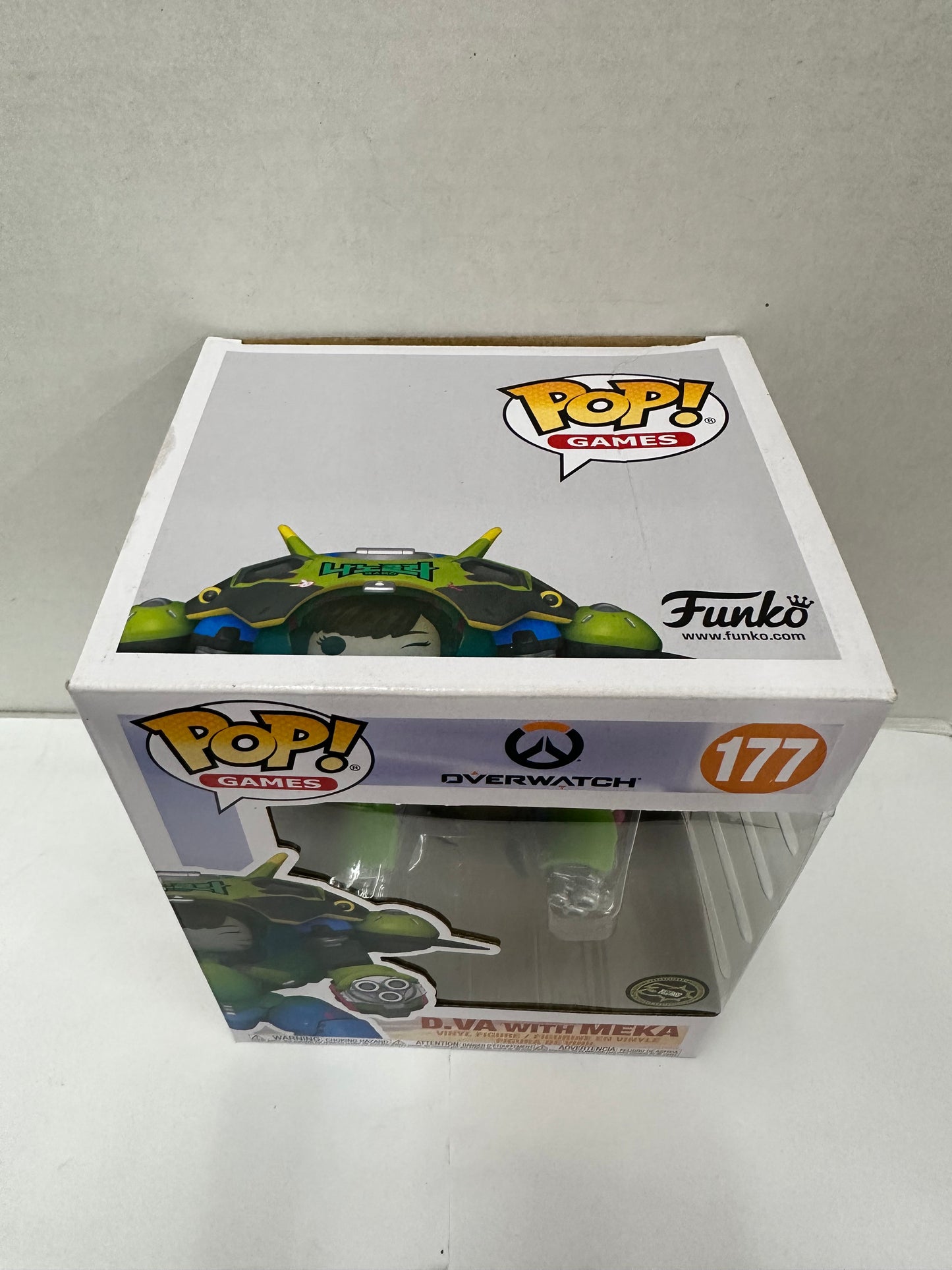 Funko Pop! Overwatch D.VA With Meka #177 30th Anniversary Blizzard Exclusive