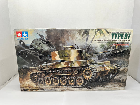 TAMIYA WWII Tank Model 1/35 Japanese Type 97 (Late Version)