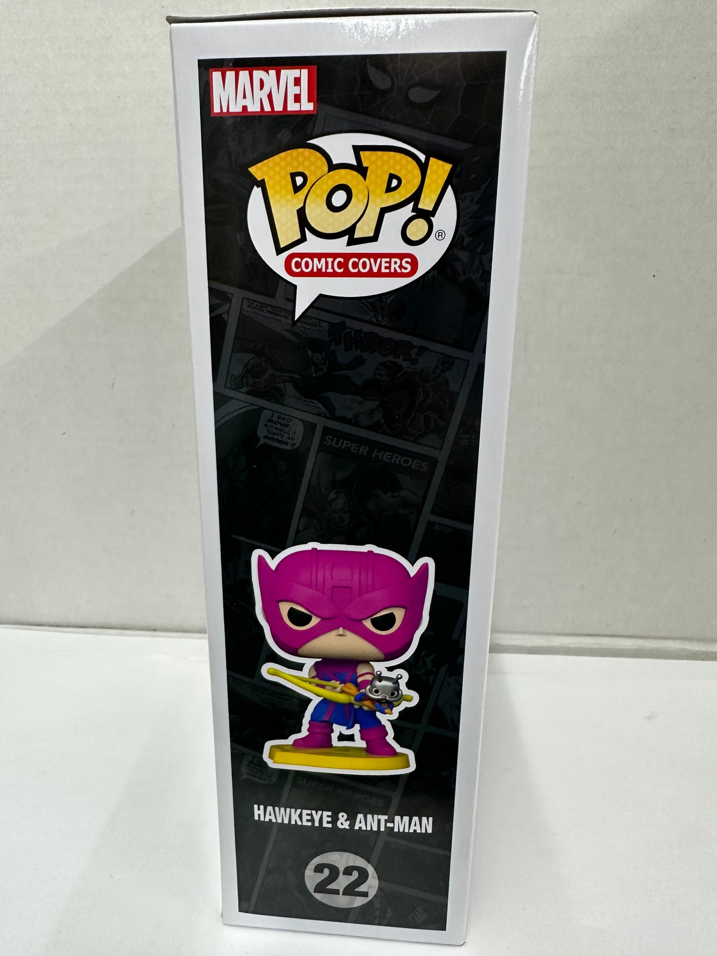 Funko POP! Comic Cover Marvel Hawkeye Antman 22 Vinyl Collectible Only at Target