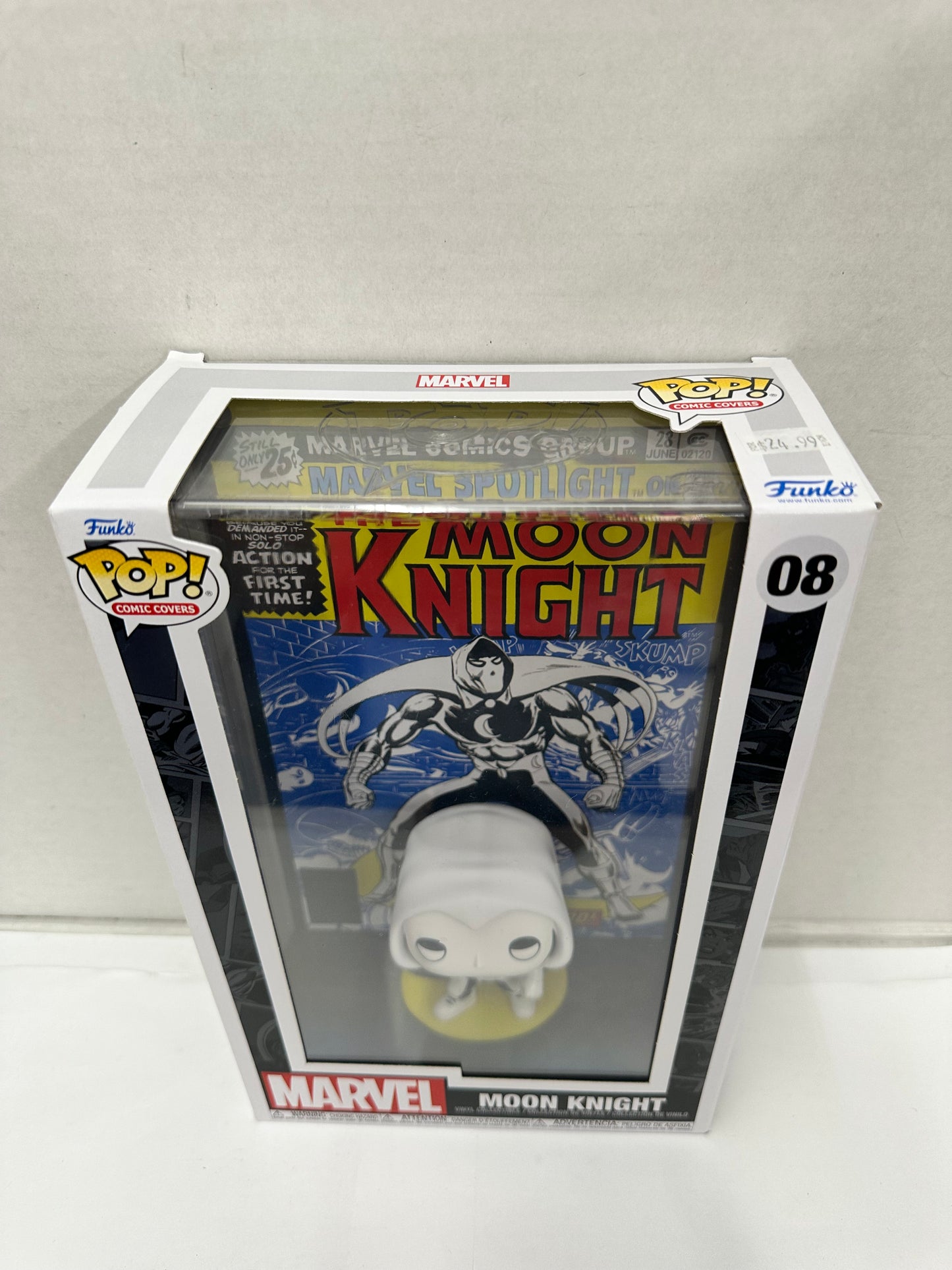 Funko Pop! Comic Book Cover with Case: Marvel - Moon Knight #08
