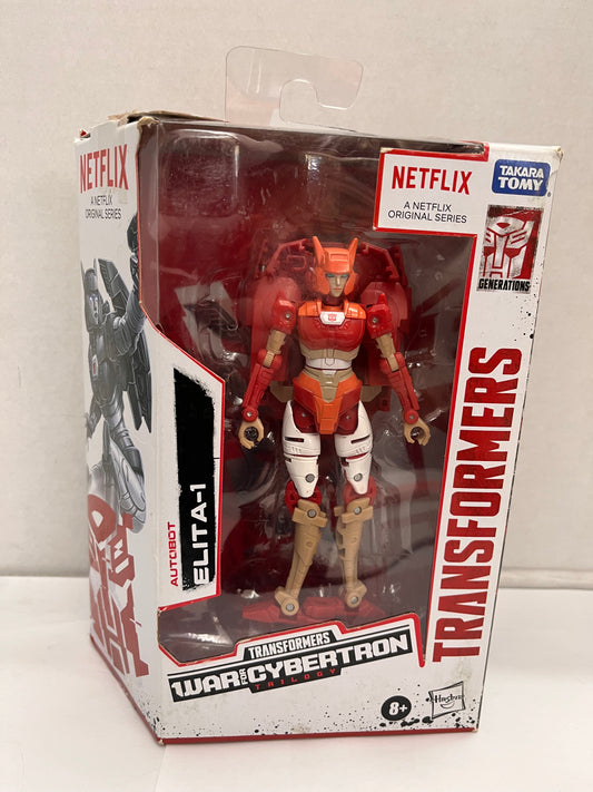 Transformers Elita-1 Action Figure - War For Cybertron Trilogy Missing Gun