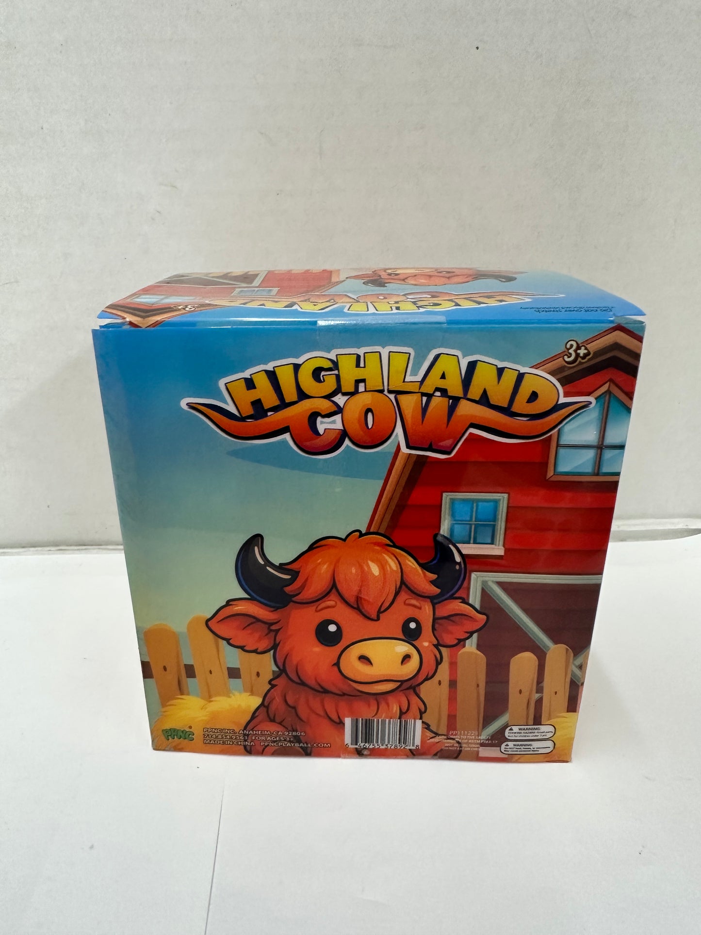 Highland Cow Squishy Toy Animal Stress Relief Sensory Viral Squishy Toy PPNC NEW