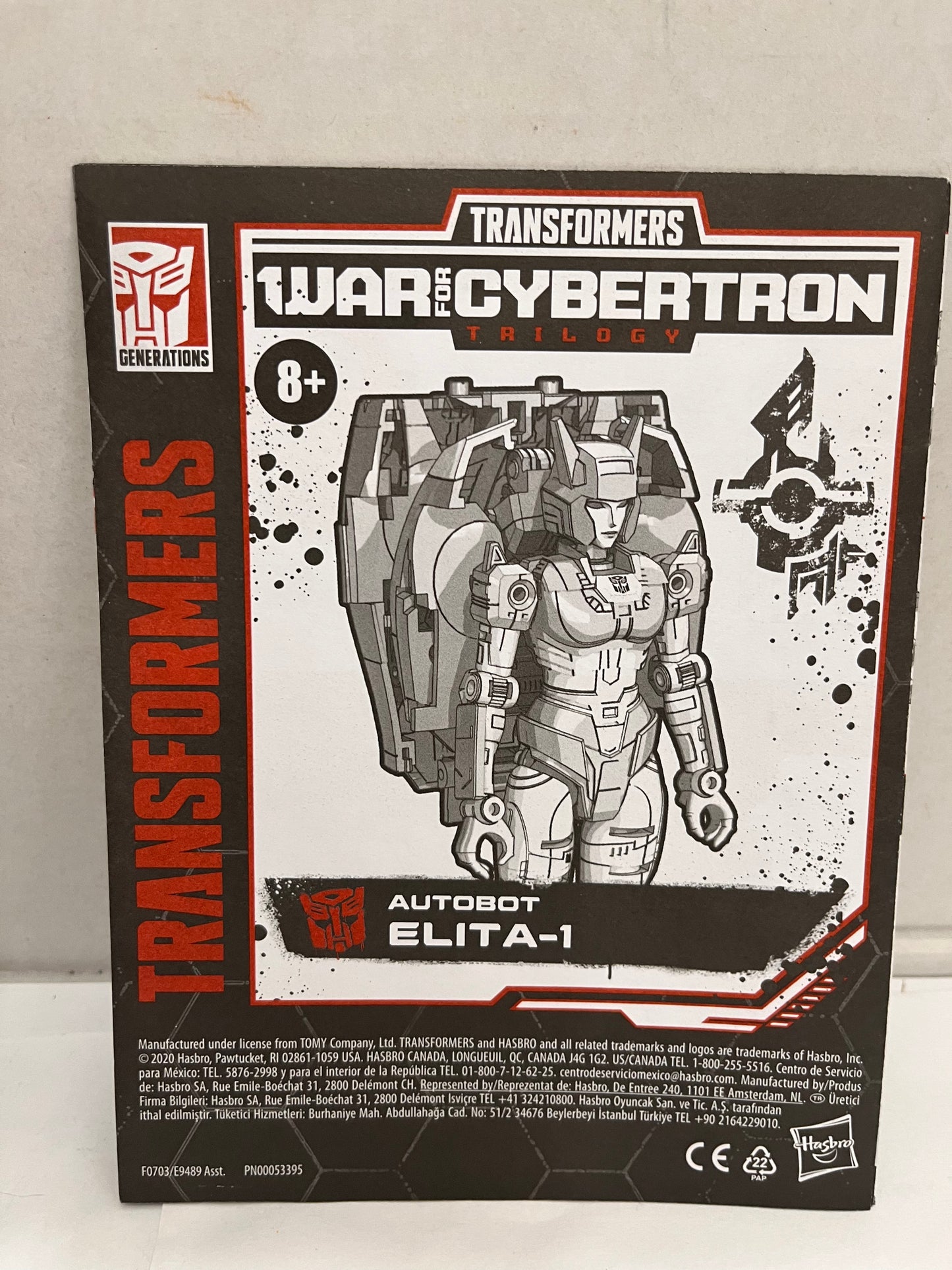 Transformers Elita-1 Action Figure - War For Cybertron Trilogy Missing Gun