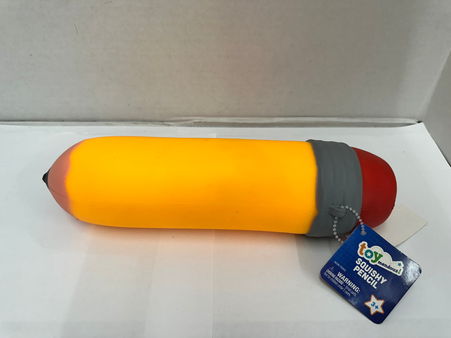 Toymendous Jumbo Squishy Pencil Soft Sensory Stress Relief Toy Brand New