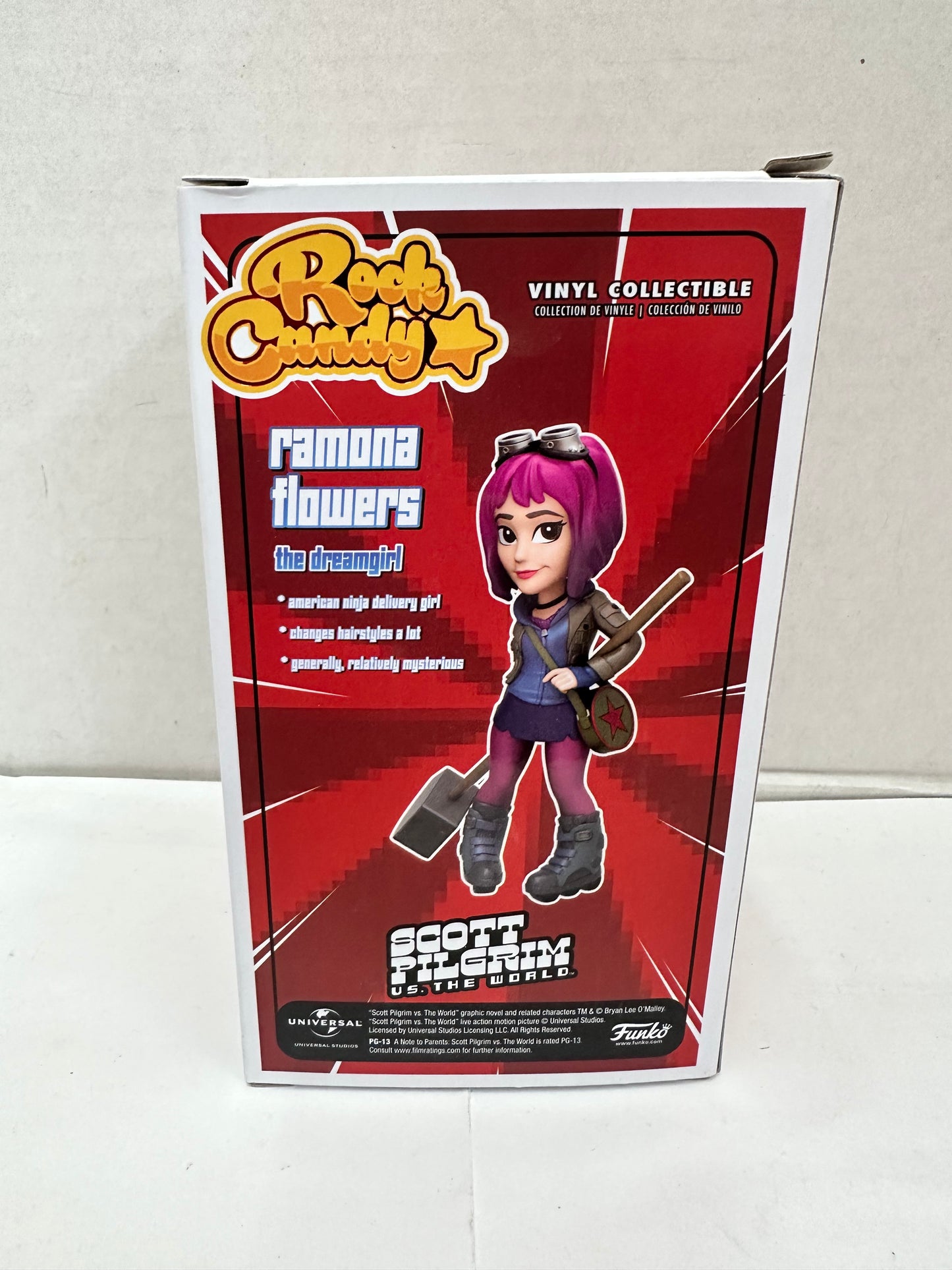 Scott Pilgrim Vs The World Ramona Flowers LE 1250 Funko Rock Candy Figure