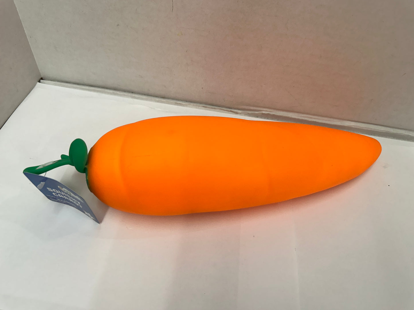 Sunny Days Jumbo Squeezy Carrot Orange Squishy Sensory Stress Fidget Toy NEW