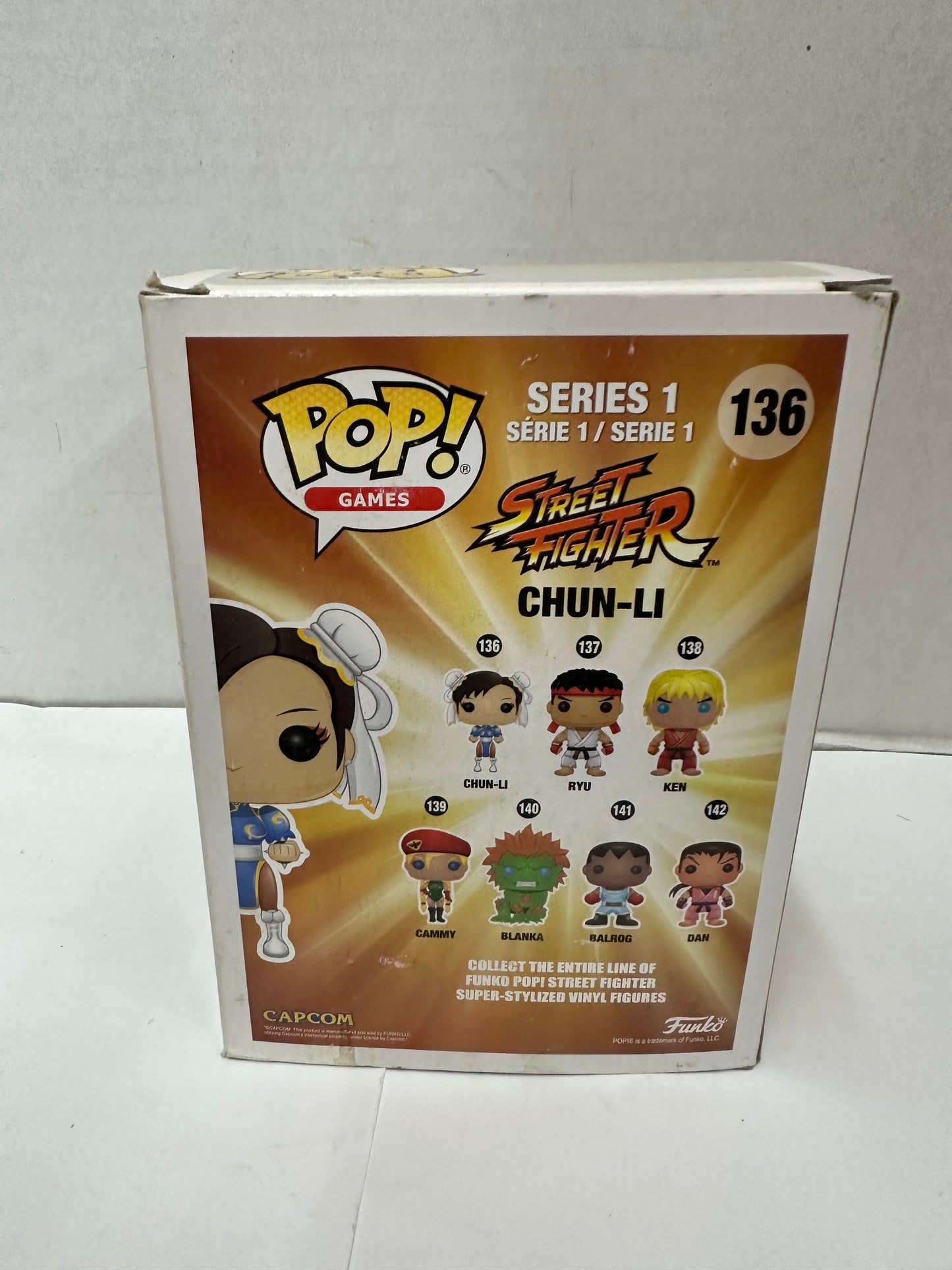Funko Pop! Games Street Fighter 136 Chun-Li Vinyl Figure