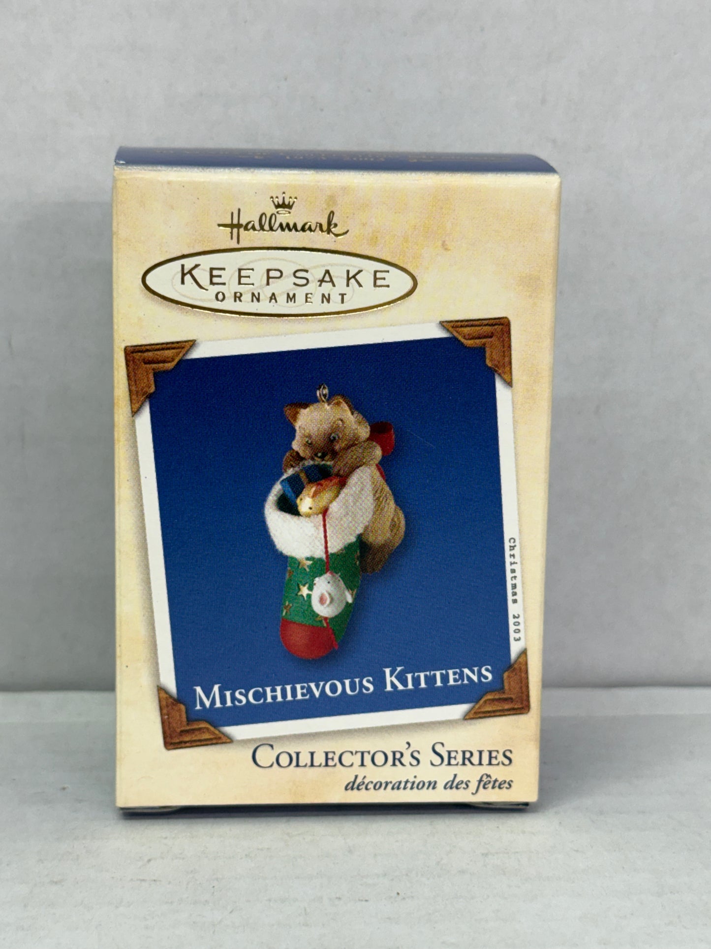 Hallmark Keepsake 2003 Mischievous Kittens Ornament 5th in Series