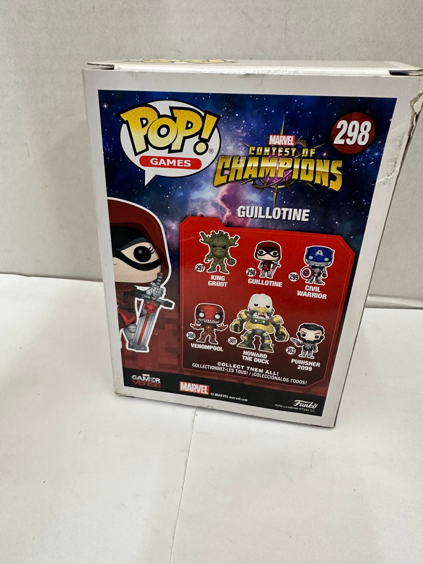 Funko Pop Games: Marvel-Contest of Champions-Guillotine #298