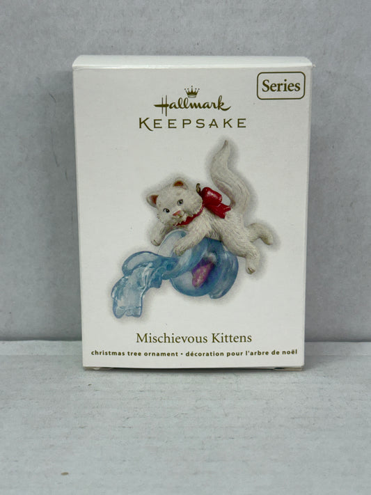 Hallmark Keepsake Ornament 2012 Mischievous Kittens #14 Fishbowl