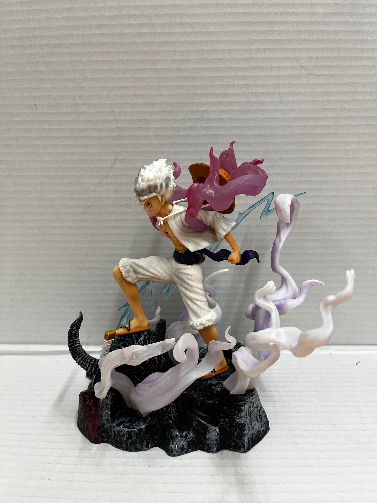 One Piece Monkey D Luffy Gear 5th ox horn skull Ghost Island Figure