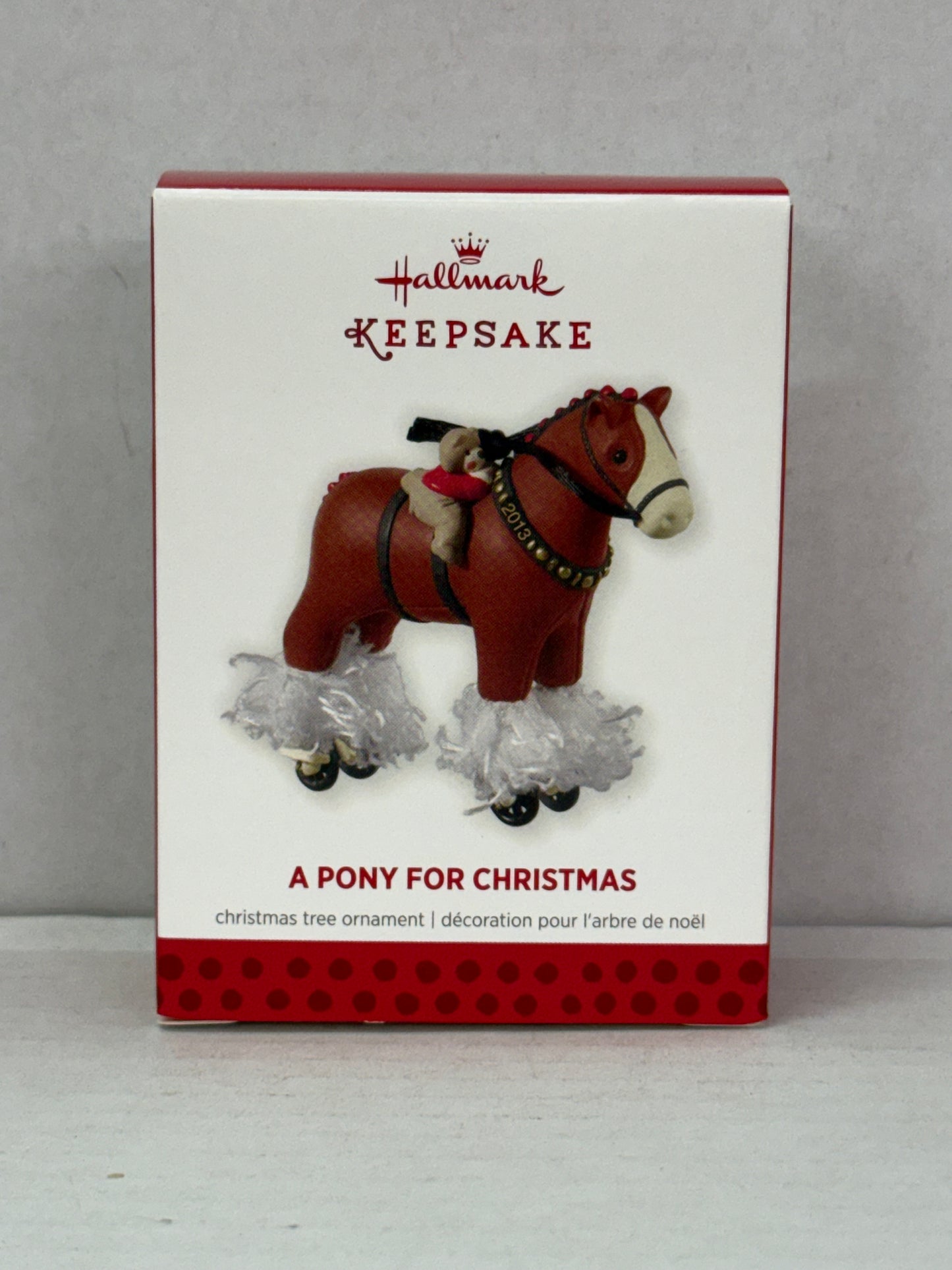 Hallmark: A Pony for Christmas - Series 16th - 2013 Ornament