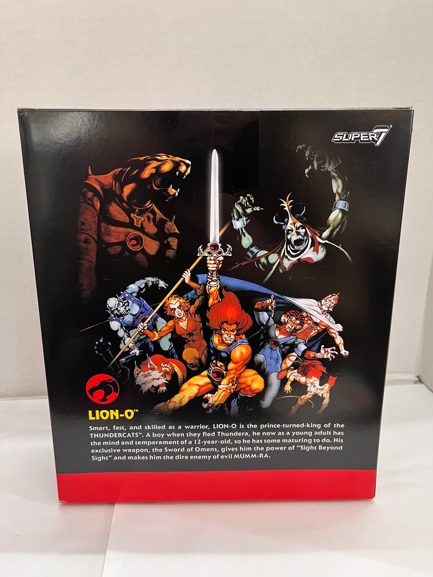 NEW Super7 ThunderCats Ultimates LION-O Cat 7-Inch Action Figure w/Accessories