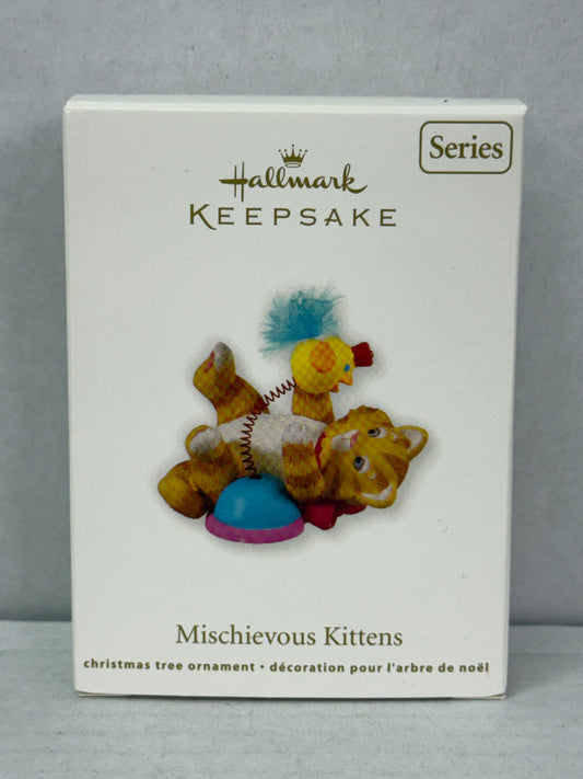 Hallmark 2011 Keepsake Christmas Tree Ornament "Mischievous Kittens" Series #13