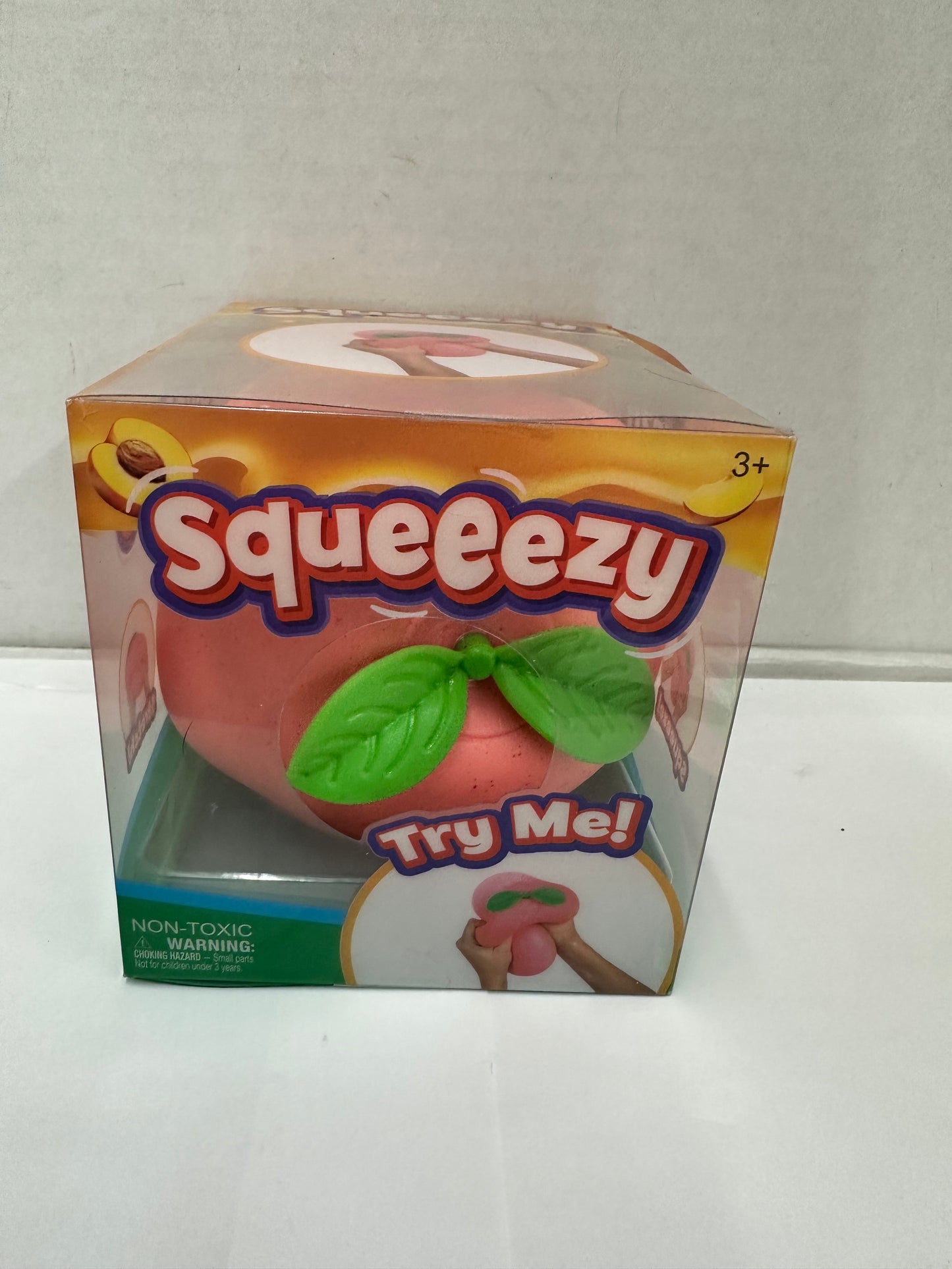 Viral Sunny Days Jumbo Squeezy Peach – Squishy Toy, Stress Relief Sensory Fun