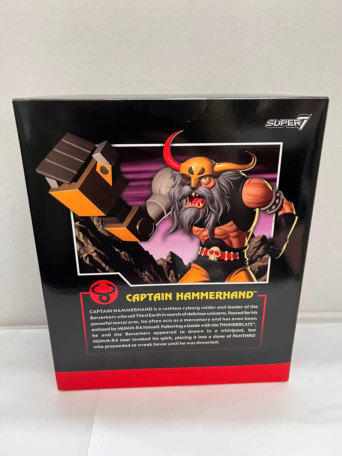 Super 7 Ultimates Thundercats Captain Hammerhand 7" Action Figure
